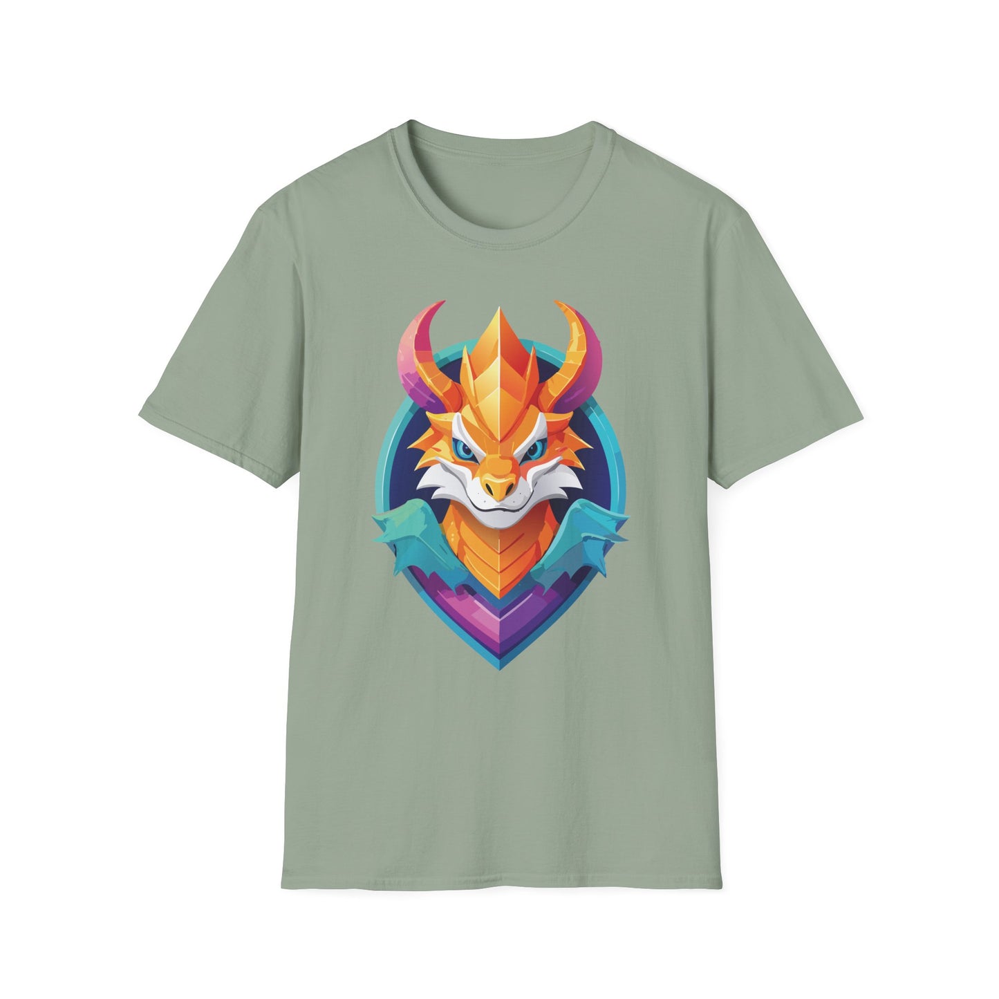 Dragon T Shirt, Dragon Shirt, Shirt with Animals, Animal Shirt
