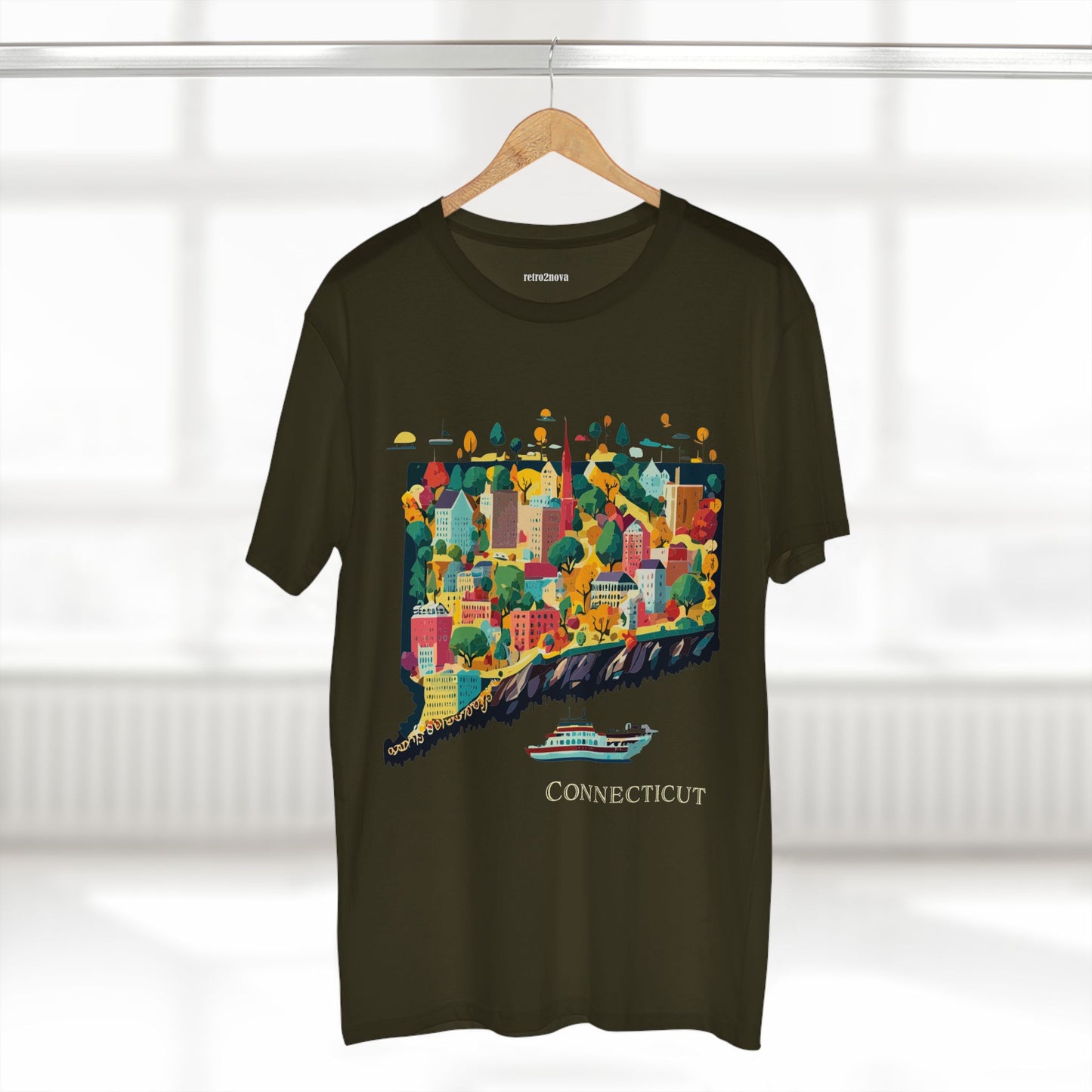 US State Shirts, Connecticut Shirt