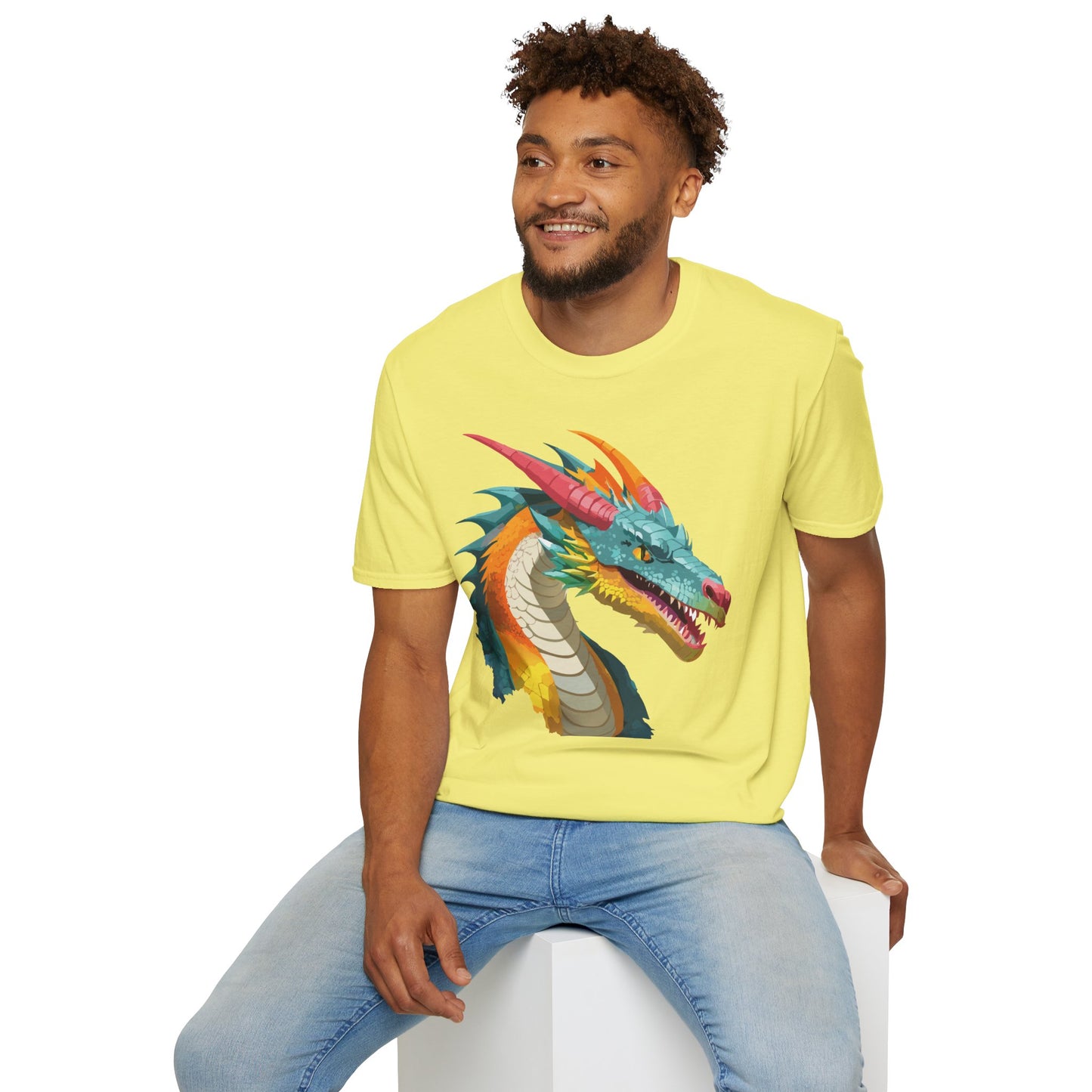 Dragon T Shirt, Dragon Shirt, Shirt with Animals, Animal Shirt