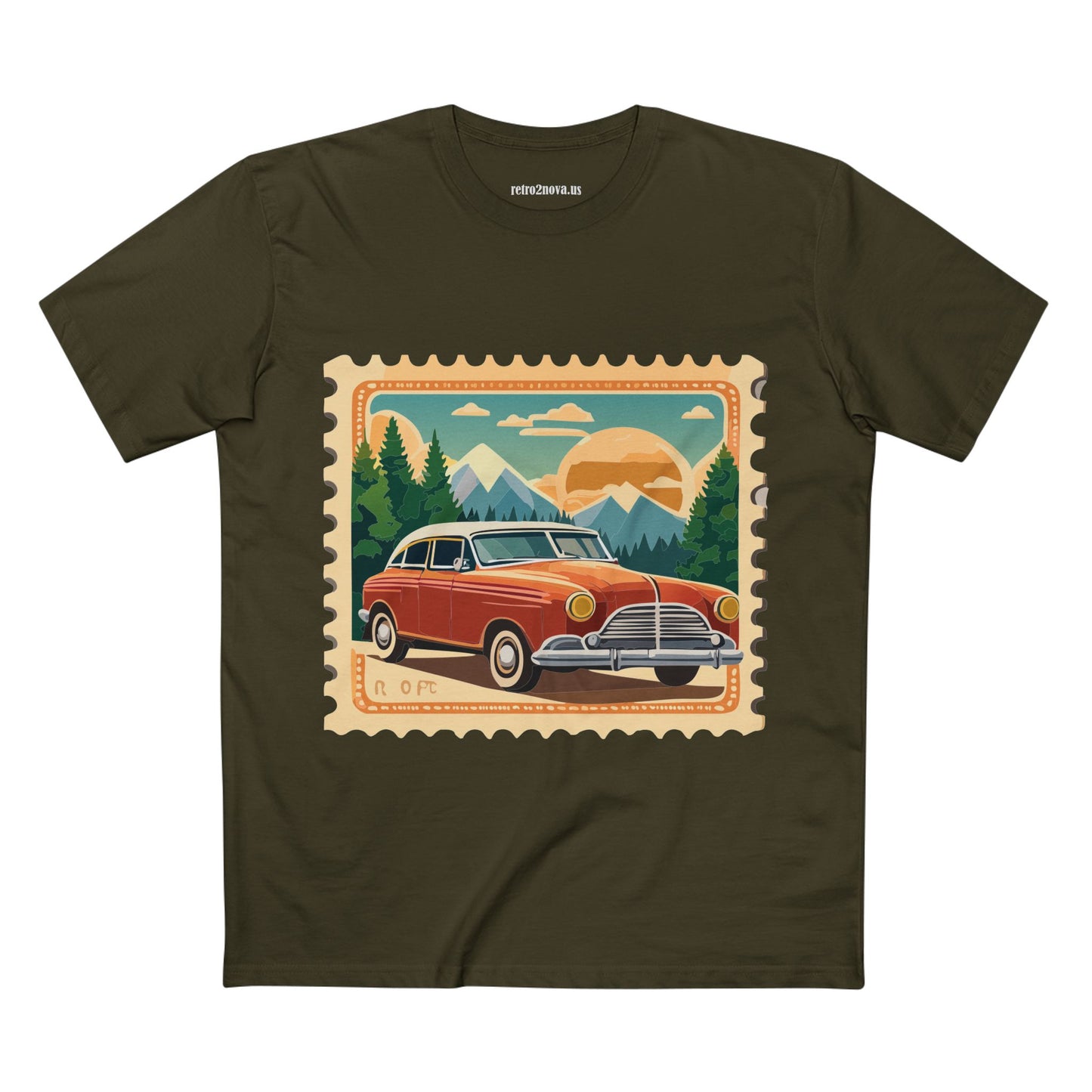 Stamp Shirt, Postage Stamp Shirt