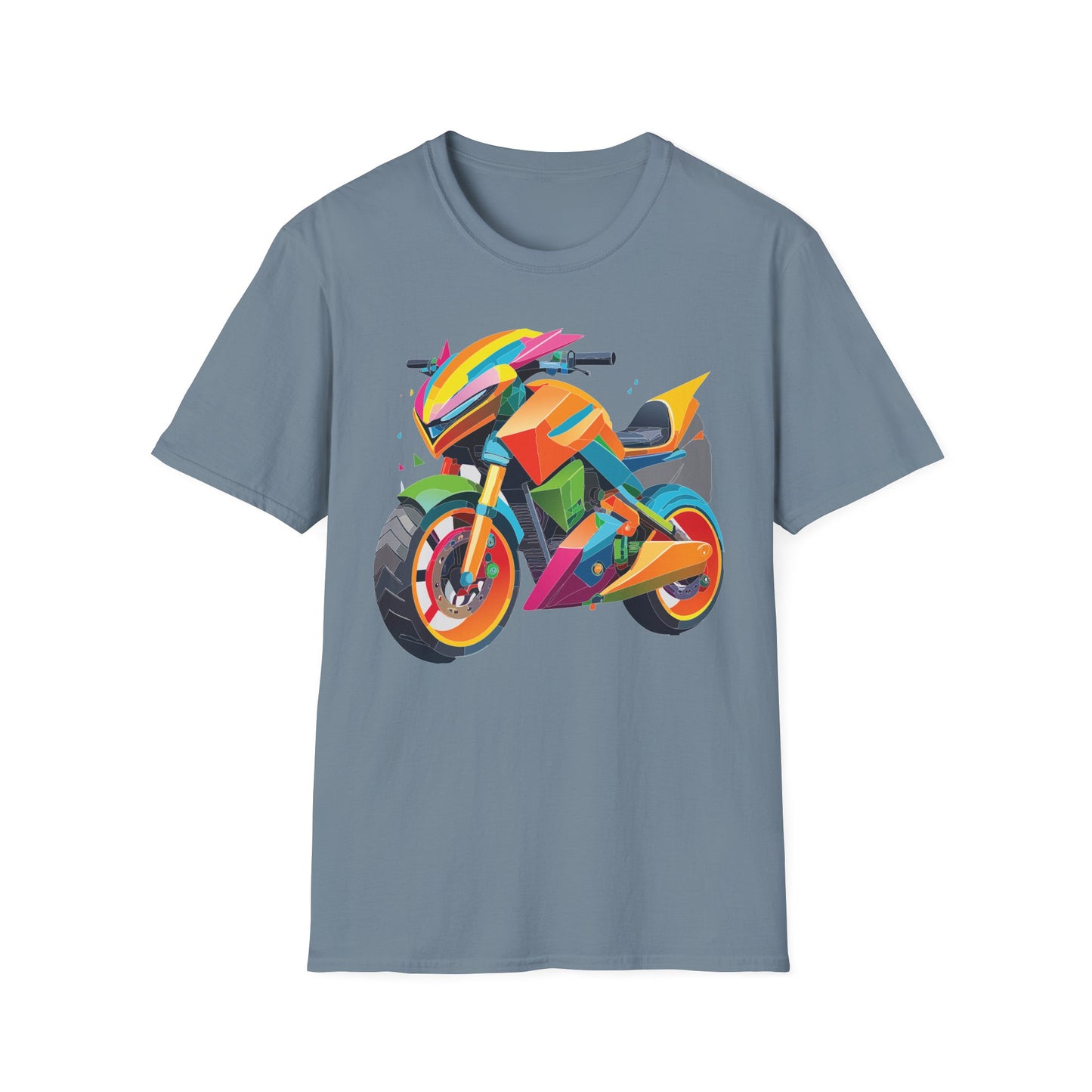 Bike T Shirt, Moto Shirt, Shirt with Motorcycle, MTB T Shirts