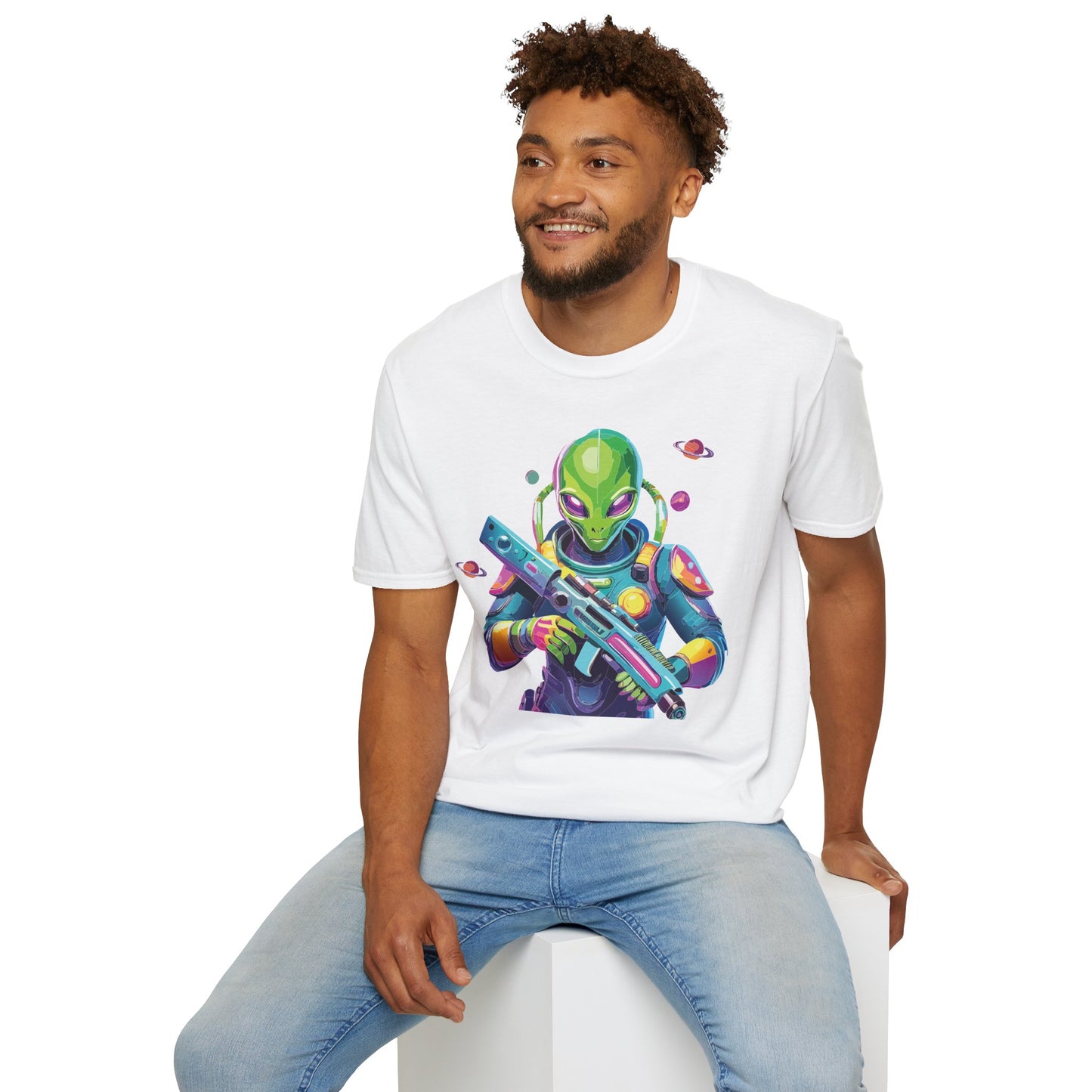 Alien T Shirt, Cosmos Shirt, Shirt with Aliens, Cosmo Shirts