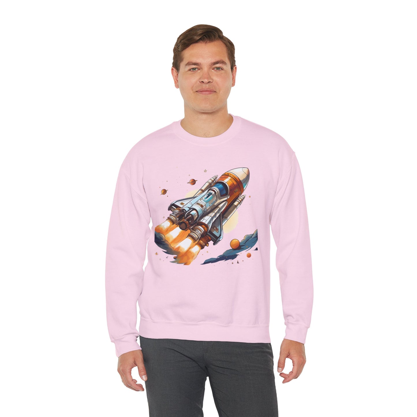 Space Shuttle Sweatshirt, Cosmic Sweatshirt, Astronaut Sweatshirt, Space Cosmic Sweatshirt