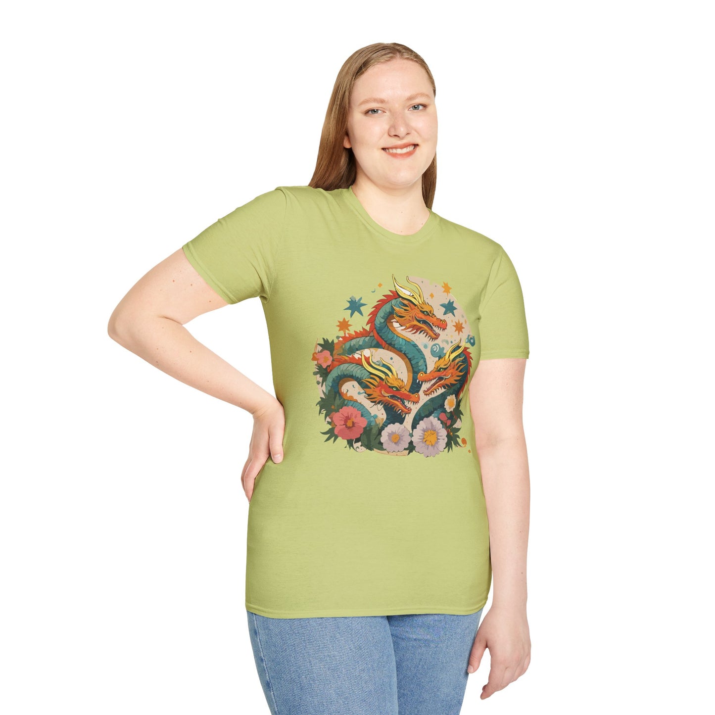 Dragon T Shirt, Dragon Shirt, Shirt with Animals, Animal Shirt