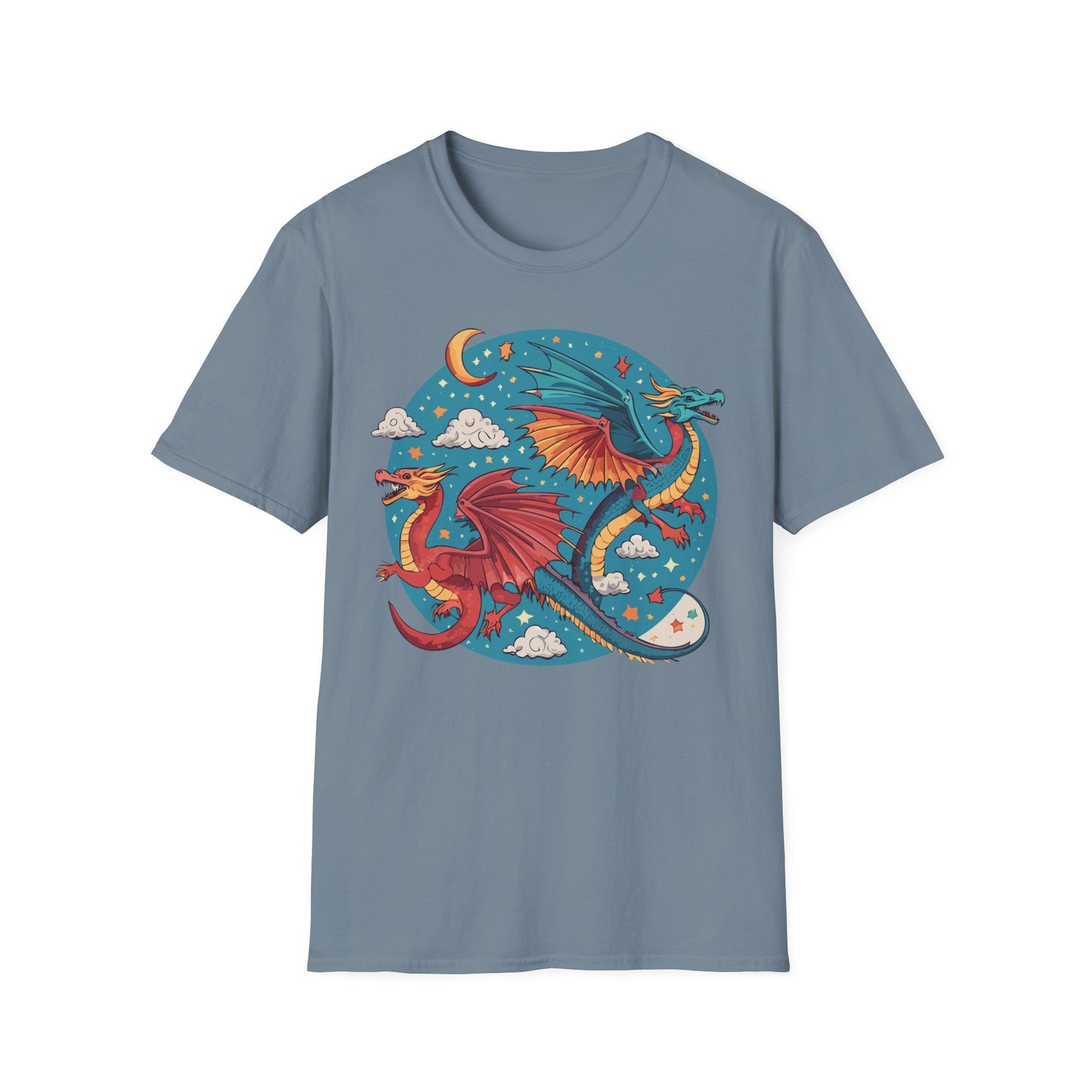 Dragon T Shirt, Dragon Shirt, Shirt with Animals, Animal Shirt