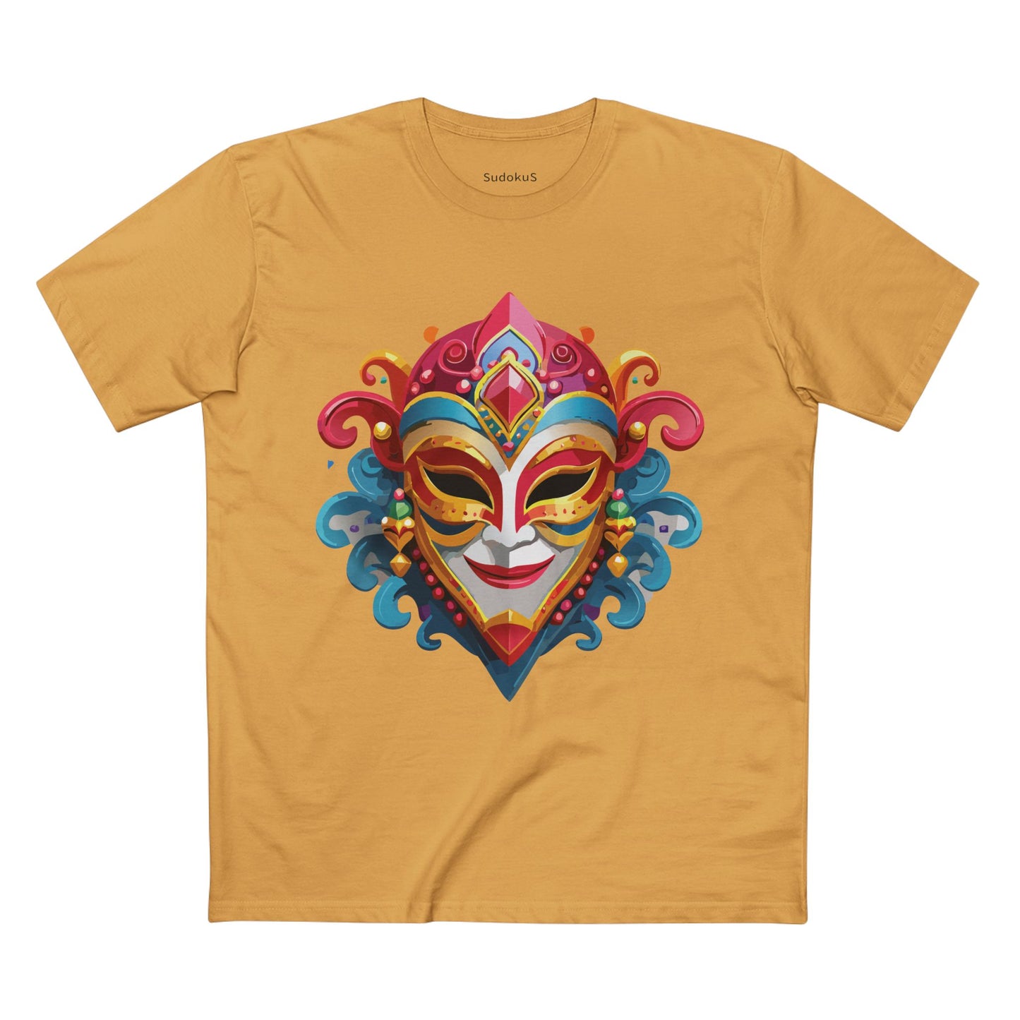 Mask Shirt, Shirt with Face - SudokuS