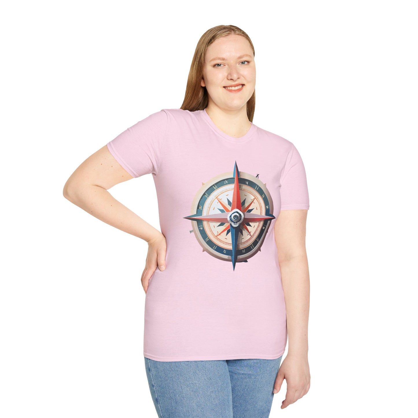 Compass T Shirt, Compass Shirt, Shirt with Compass, Navigator Shirt