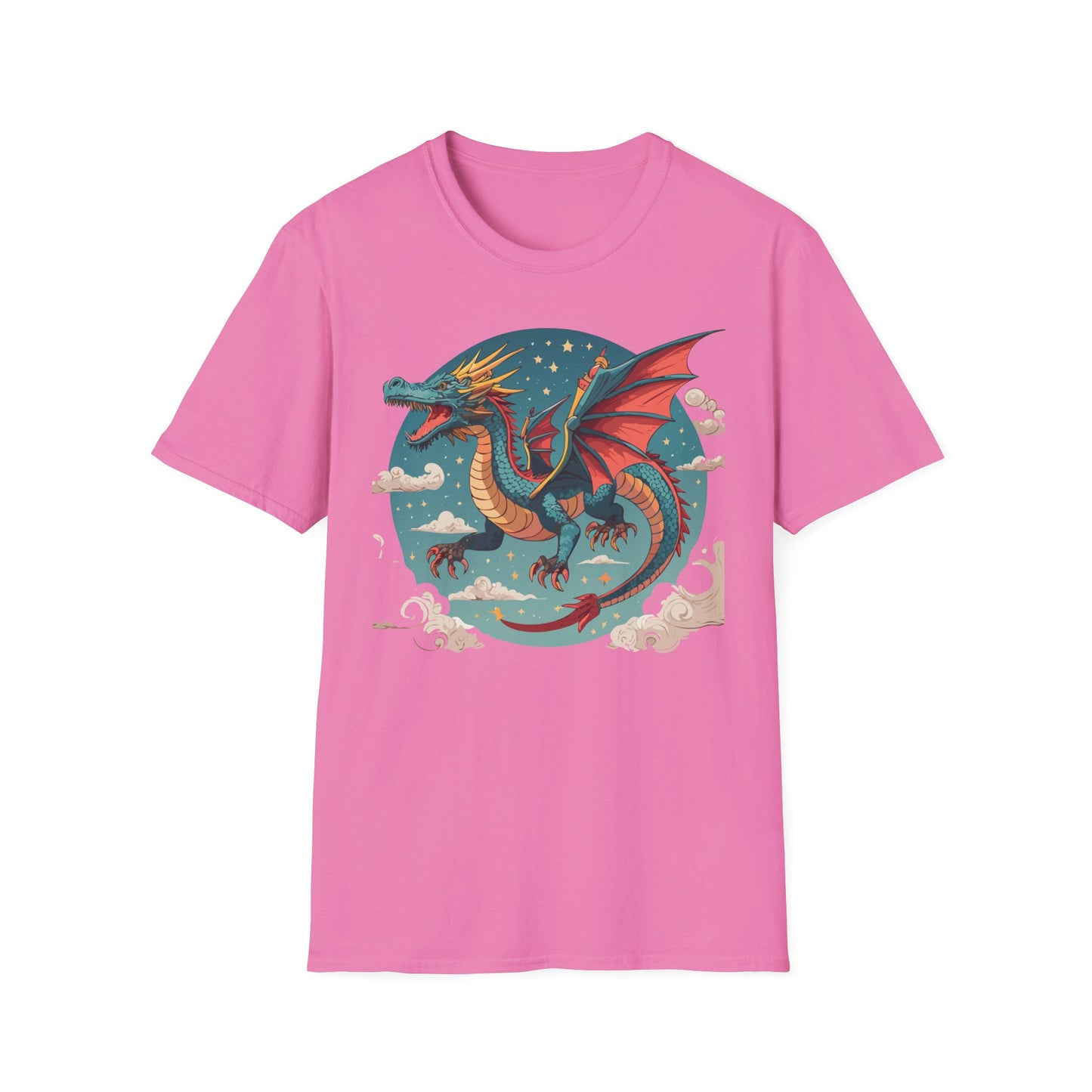 Dragon T Shirt, Dragon Shirt, Shirt with Animals, Animal Shirt