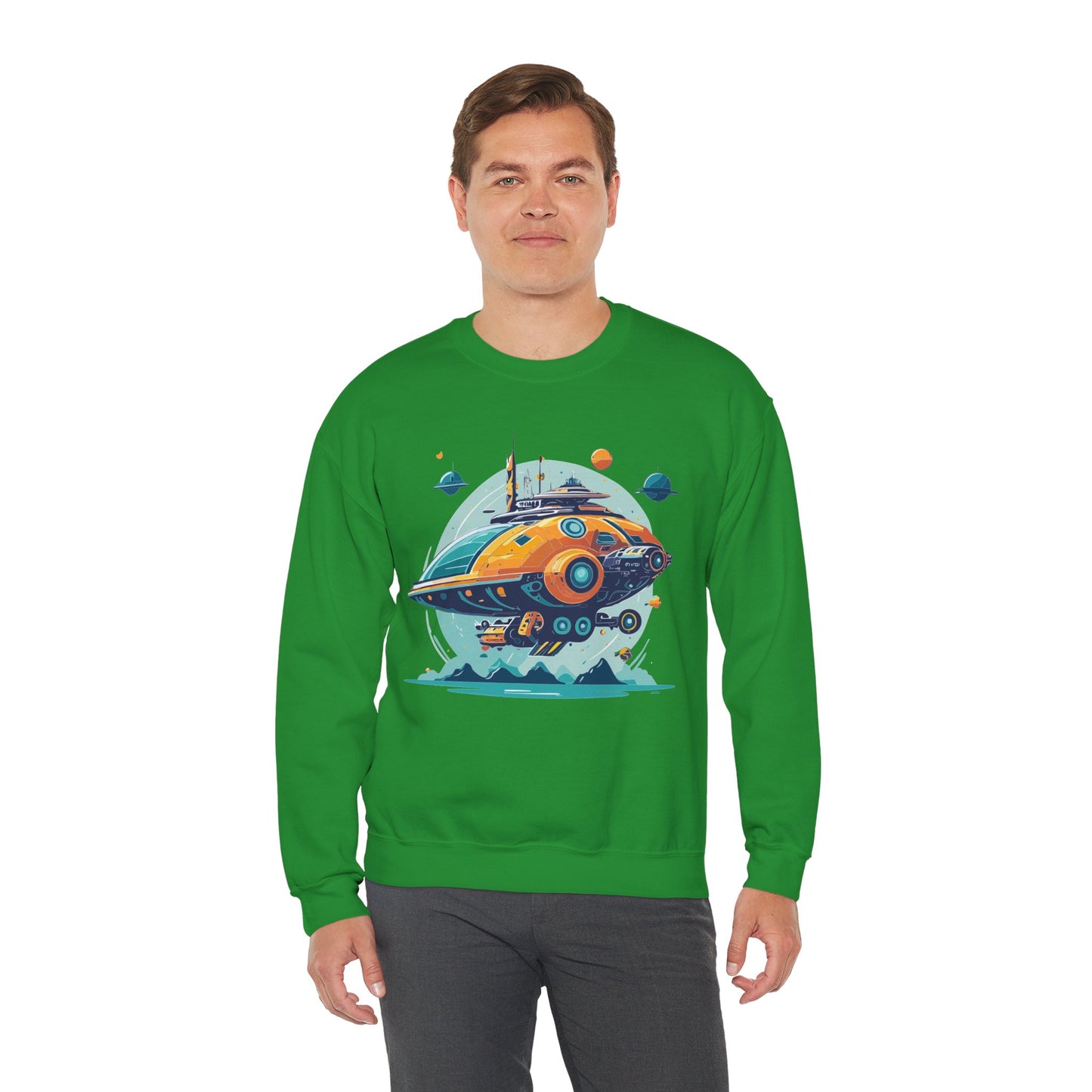 Space Shuttle Sweatshirt, Cosmic Sweatshirt, Astronaut Sweatshirt, Space Cosmic Sweatshirt
