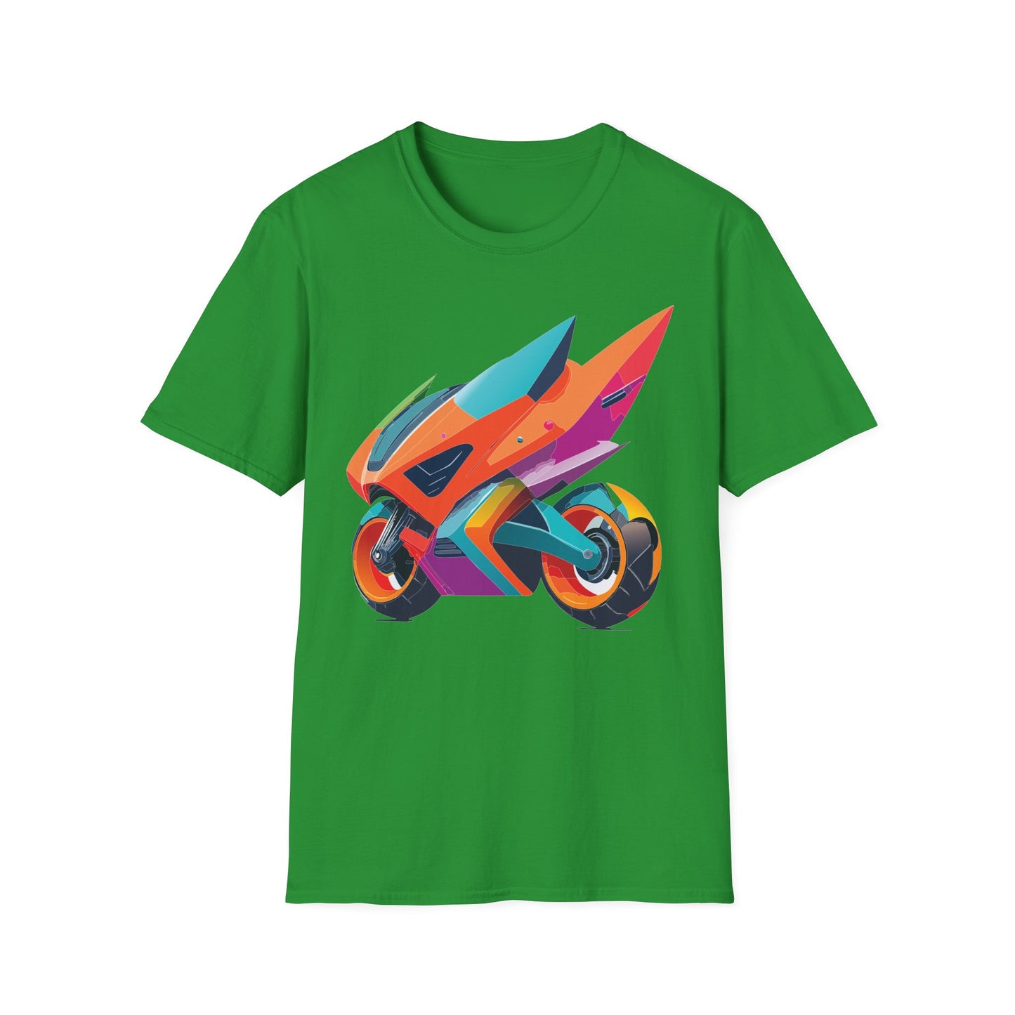 Bike T Shirt, Moto Shirt, Shirt with Motorcycle, MTB T Shirts