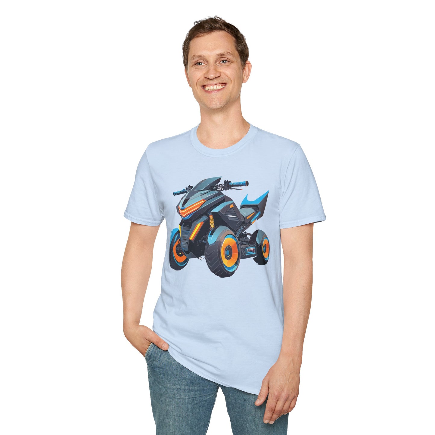 Bike T Shirt, Moto Shirt, Shirt with Motorcycle, MTB T Shirts