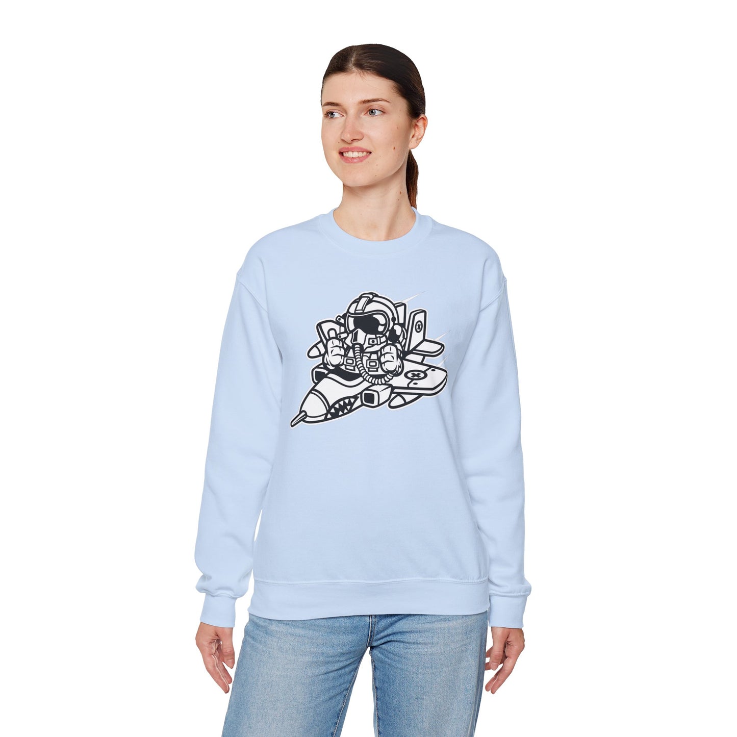 Space Shuttle Sweatshirt, Cosmic Sweatshirt, Astronaut Sweatshirt, Space Cosmic Sweatshirt