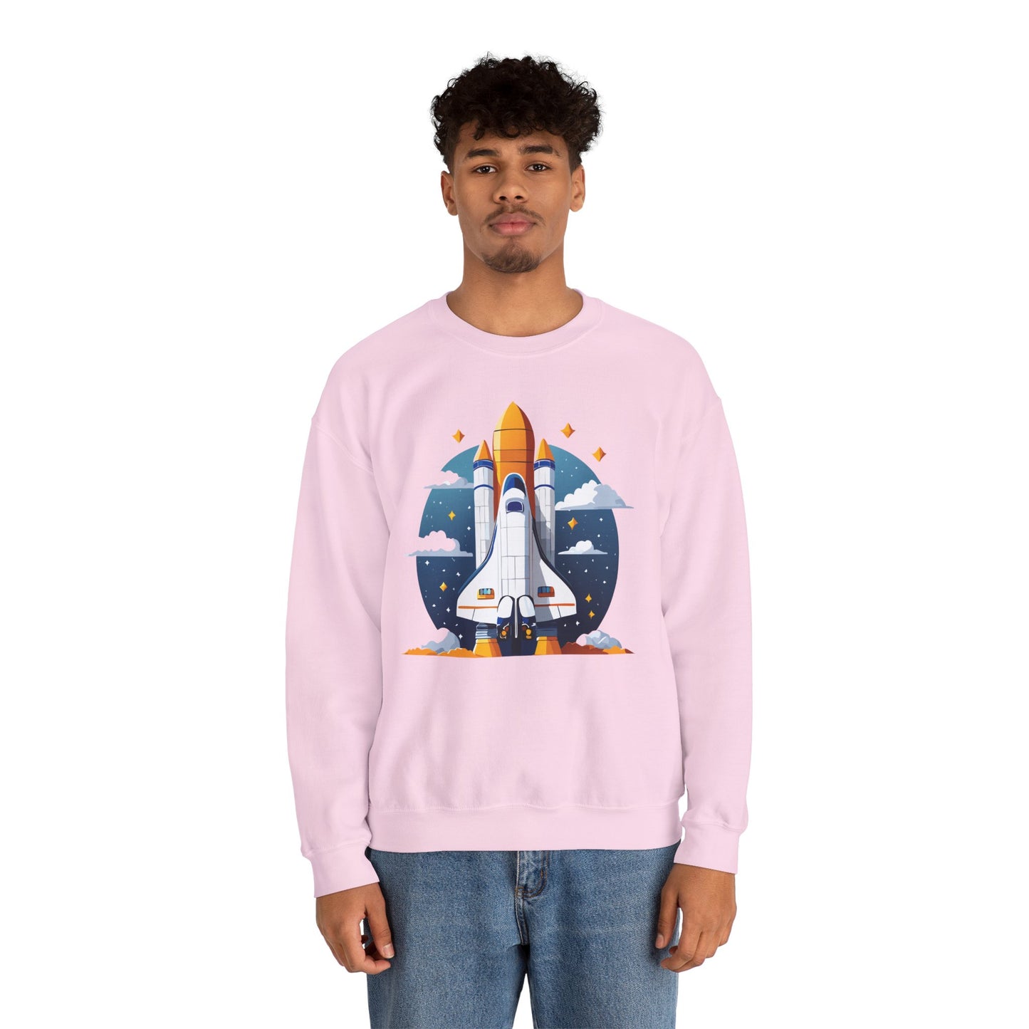 Space Shuttle Sweatshirt, Cosmic Sweatshirt, Astronaut Sweatshirt, Space Cosmic Sweatshirt