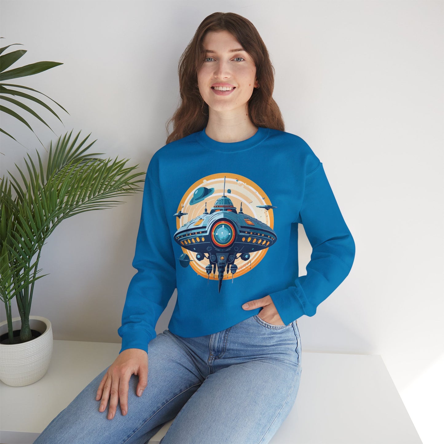 Space Shuttle Sweatshirt, Cosmic Sweatshirt, Astronaut Sweatshirt, Space Cosmic Sweatshirt