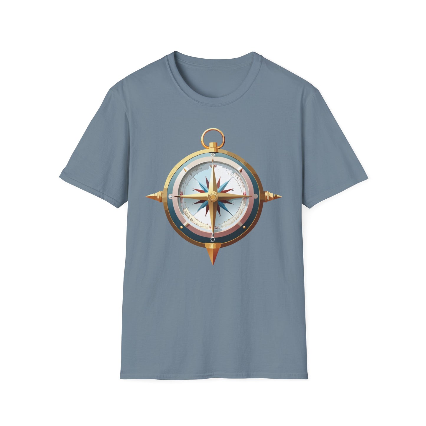 Compass T Shirt, Compass Shirt, Shirt with Compass, Navigator Shirt