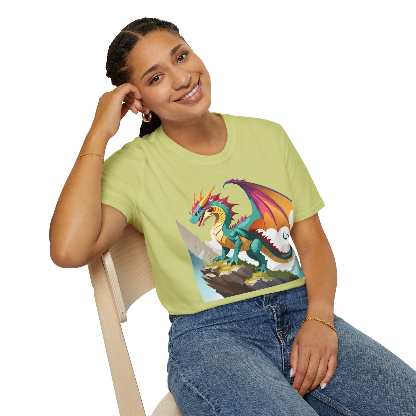 Dragon T Shirt, Dragon Shirt, Shirt with Animals, Animal Shirt