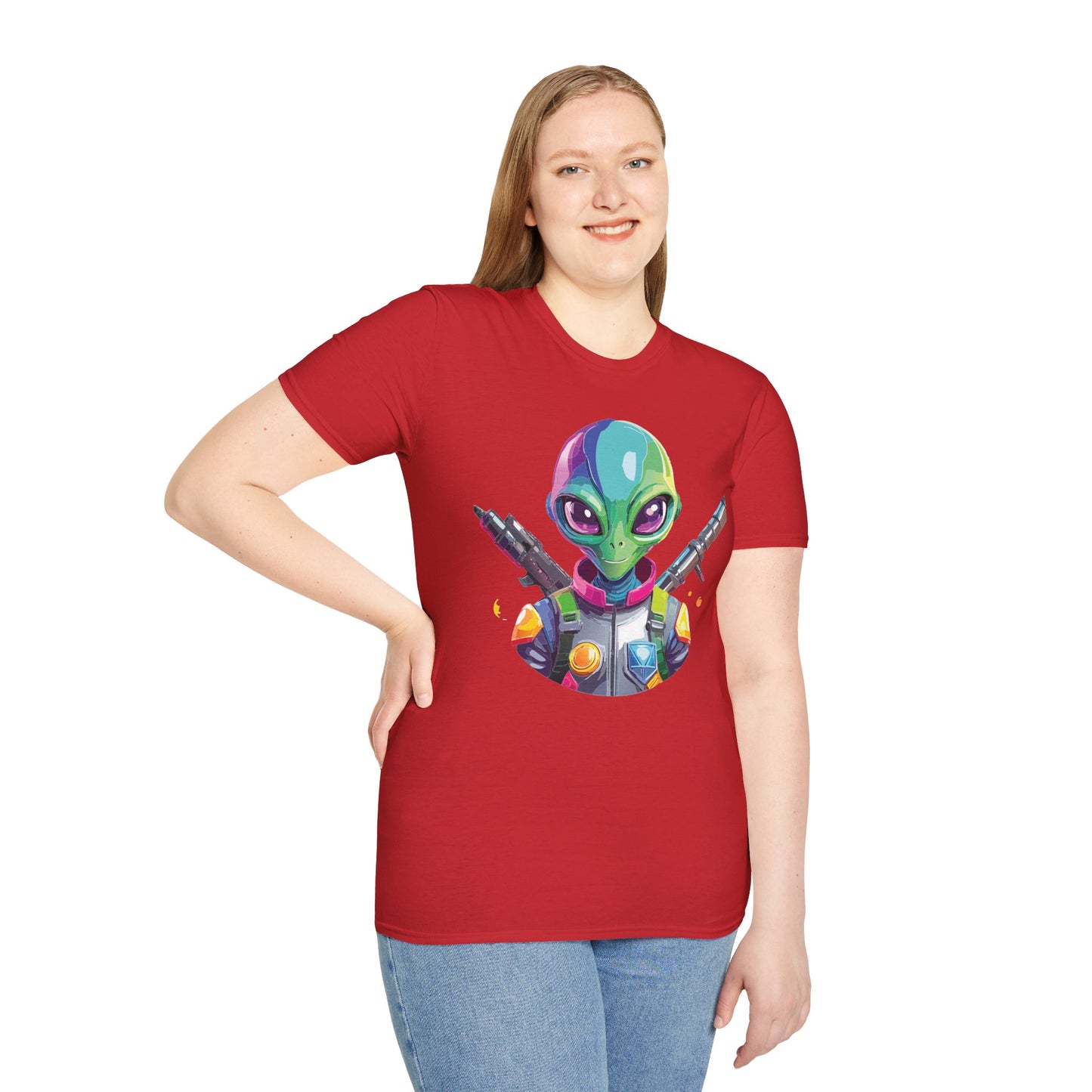 Alien T Shirt, Cosmos Shirt, Shirt with Aliens, Cosmo Shirts