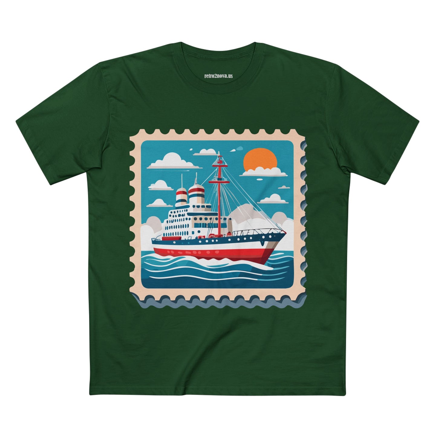 Stamp Shirt, Postage Stamp Shirt