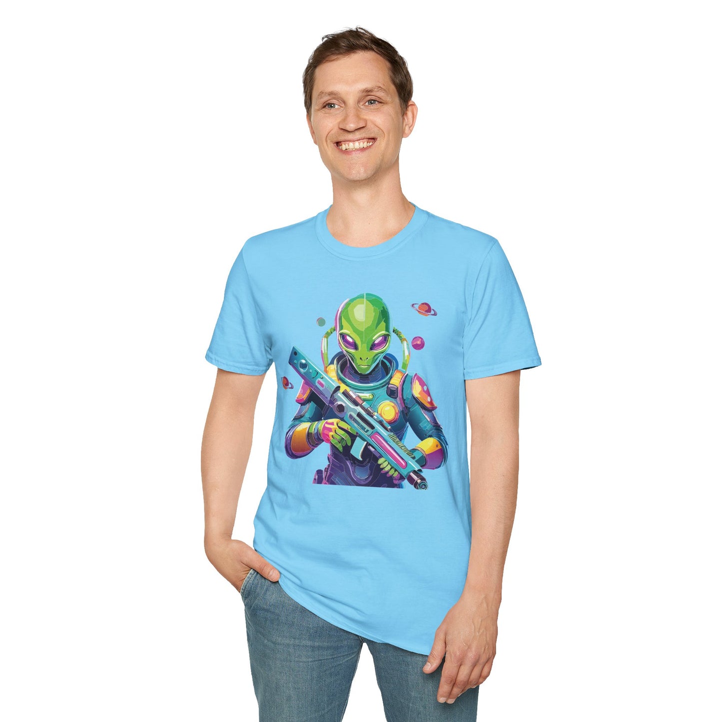 Alien T Shirt, Cosmos Shirt, Shirt with Aliens, Cosmo Shirts