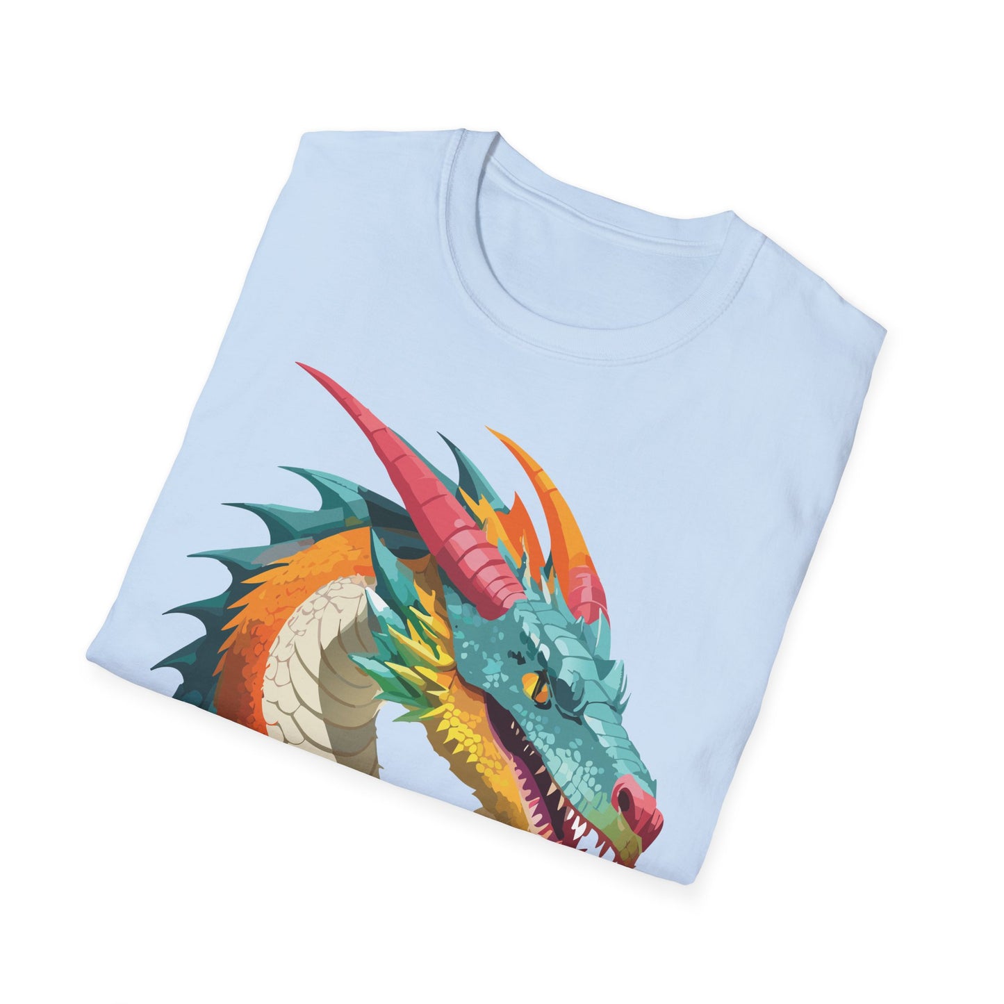Dragon T Shirt, Dragon Shirt, Shirt with Animals, Animal Shirt