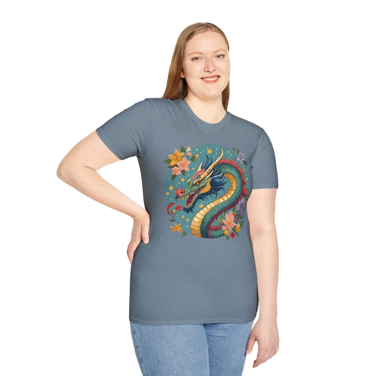 Dragon T Shirt, Dragon Shirt, Shirt with Animals, Animal Shirt