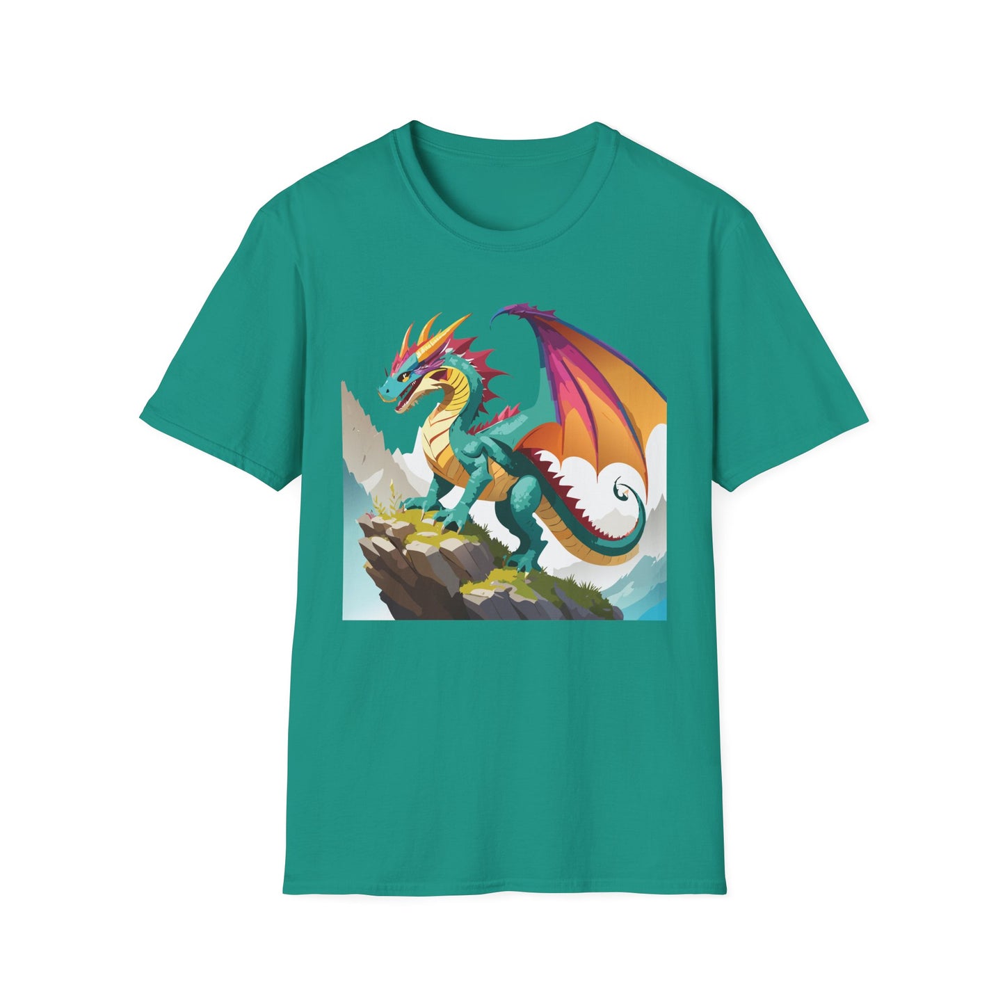 Dragon T Shirt, Dragon Shirt, Shirt with Animals, Animal Shirt