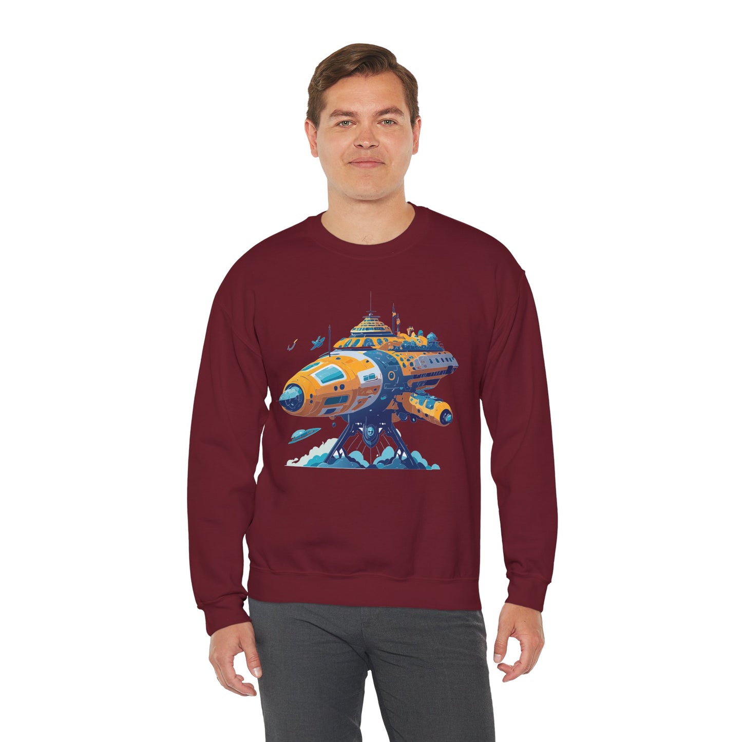 Space Shuttle Sweatshirt, Cosmic Sweatshirt, Astronaut Sweatshirt, Space Cosmic Sweatshirt