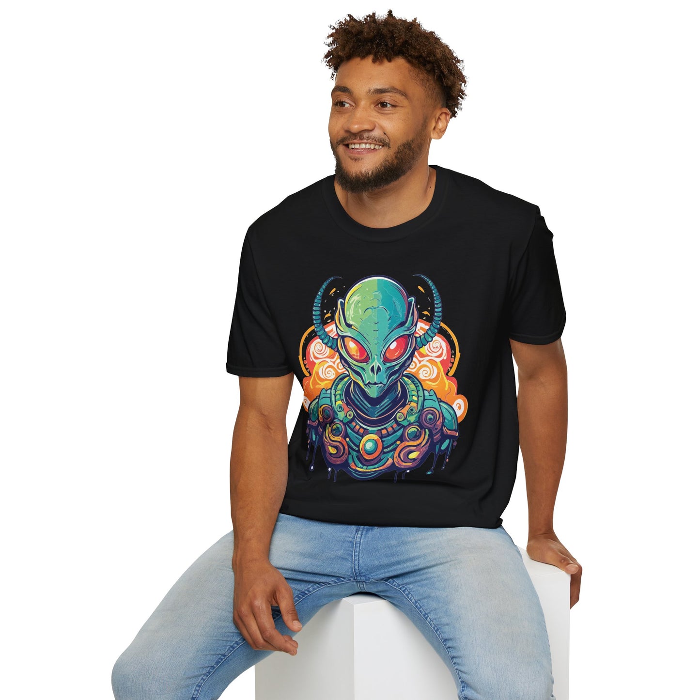 Alien T Shirt, Cosmos Shirt, Shirt with Aliens, Cosmo Shirts