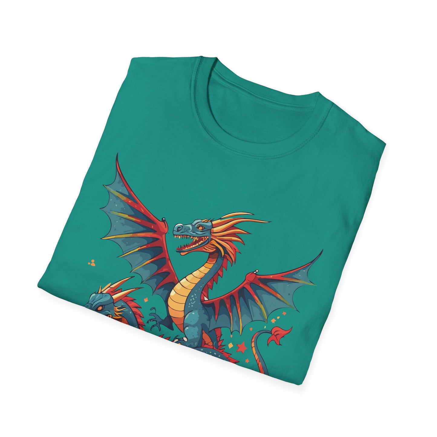 Dragon T Shirt, Dragon Shirt, Shirt with Animals, Animal Shirt