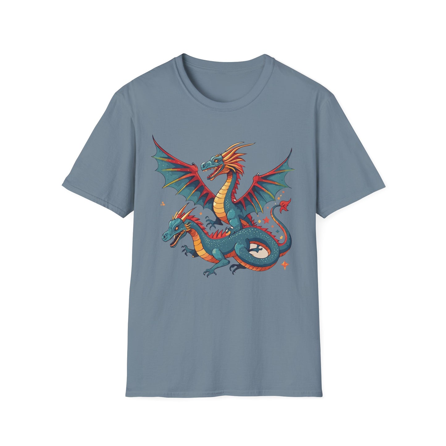 Dragon T Shirt, Dragon Shirt, Shirt with Animals, Animal Shirt