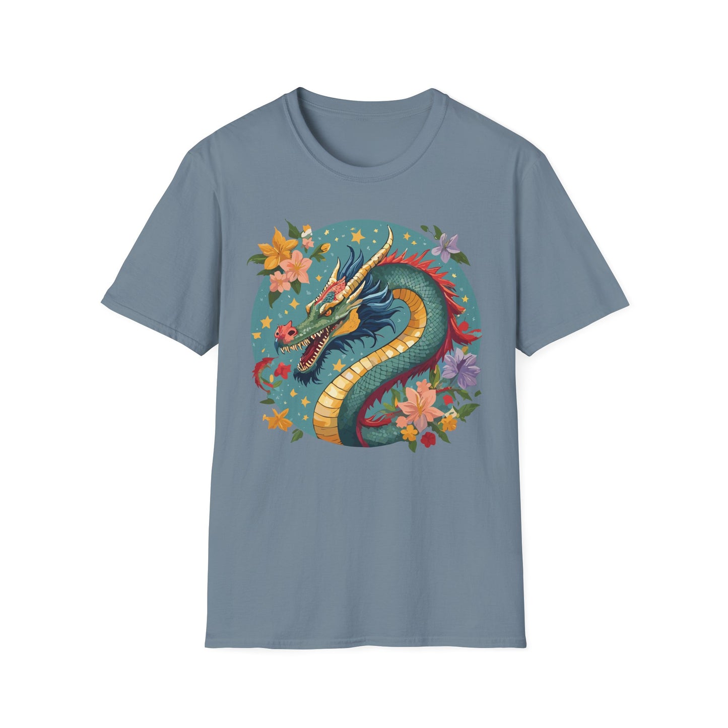 Dragon T Shirt, Dragon Shirt, Shirt with Animals, Animal Shirt