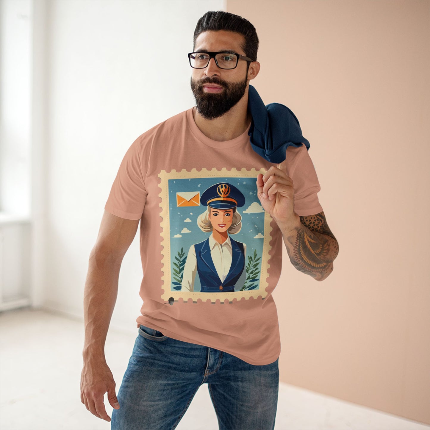 Stamp Shirt, Postage Stamp Shirt