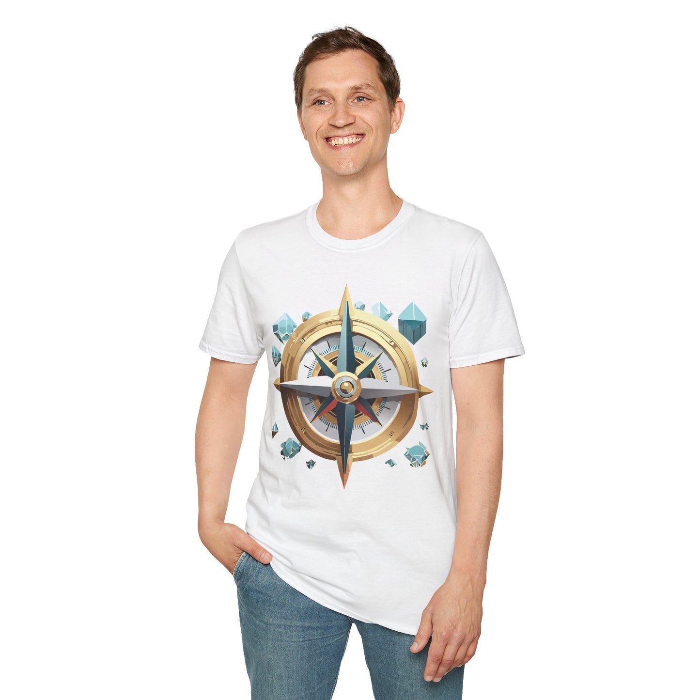Compass T Shirt, Compass Shirt, Shirt with Compass, Navigator Shirt