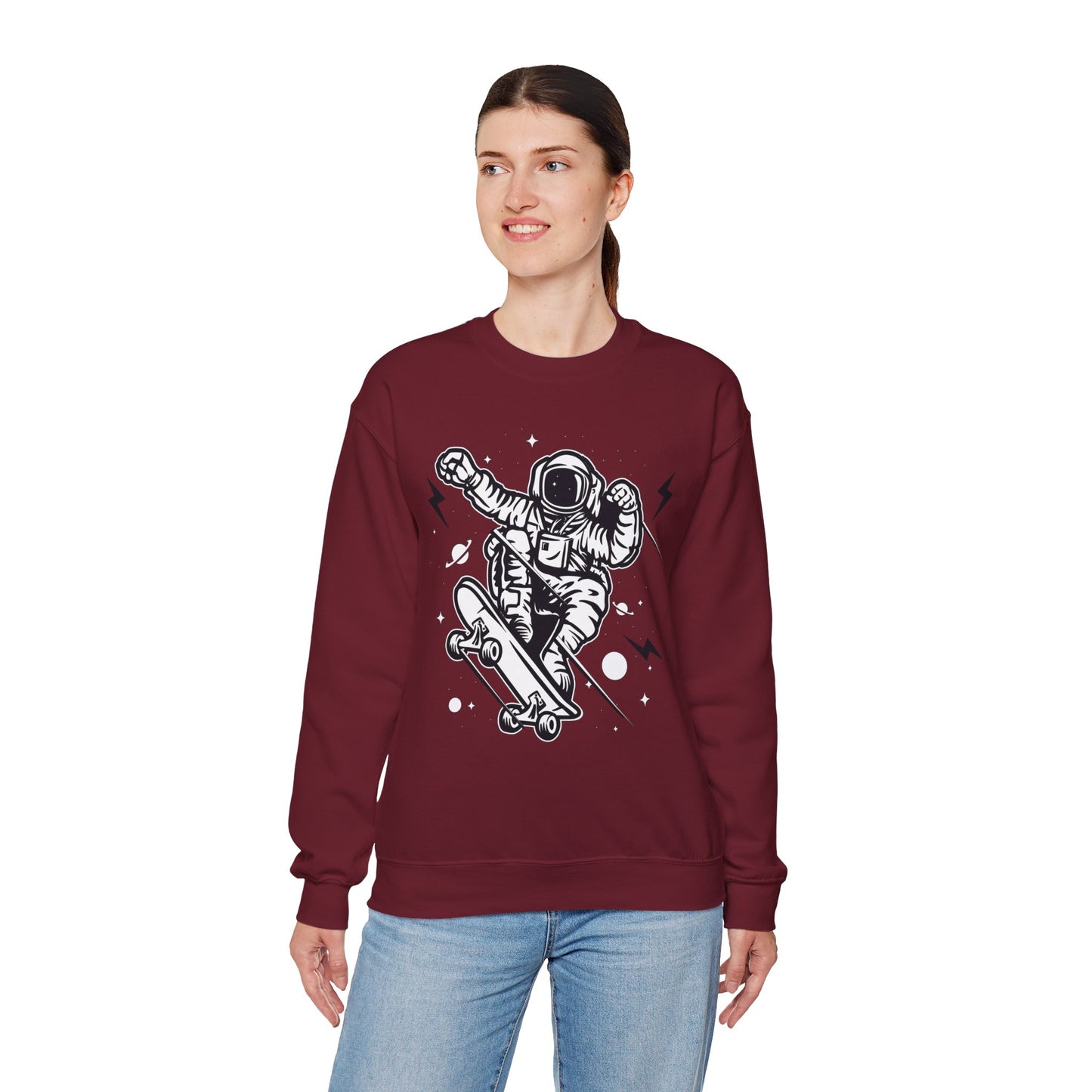 Space Shuttle Sweatshirt, Cosmic Sweatshirt, Astronaut Sweatshirt, Space Cosmic Sweatshirt