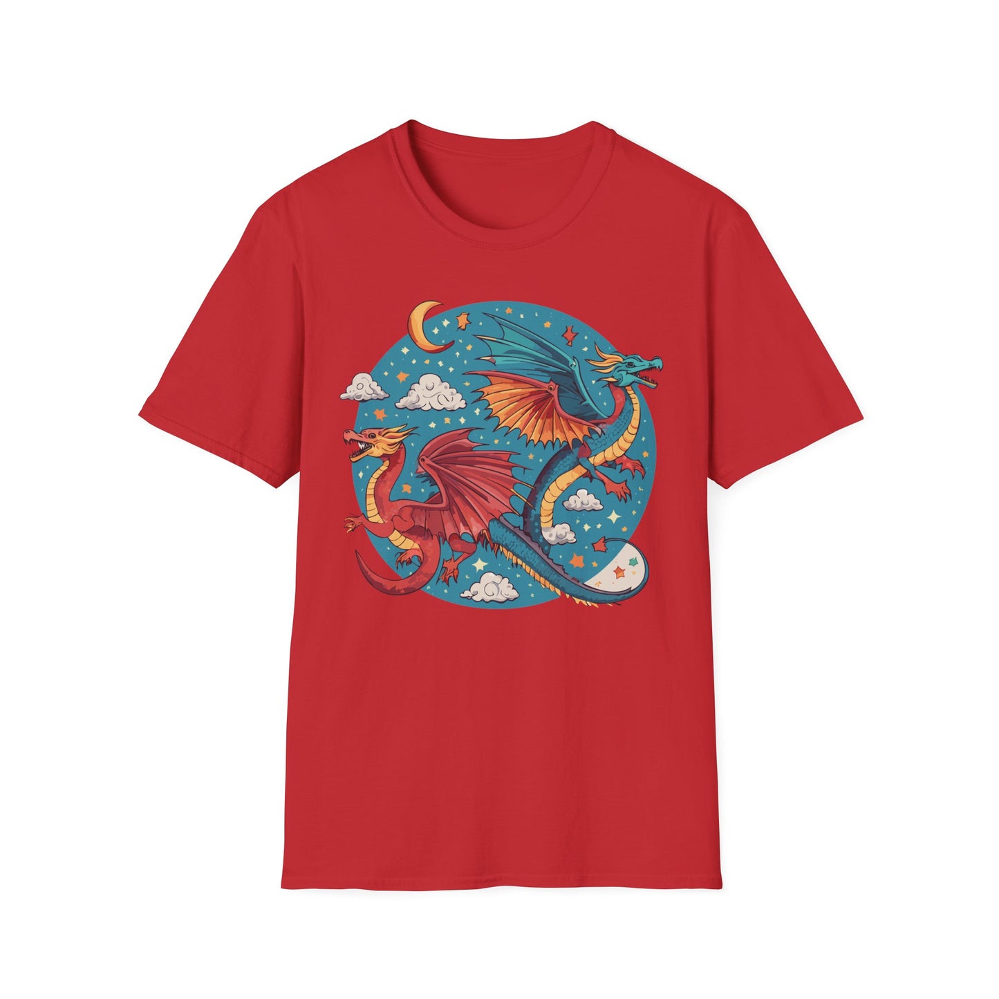 Dragon T Shirt, Dragon Shirt, Shirt with Animals, Animal Shirt