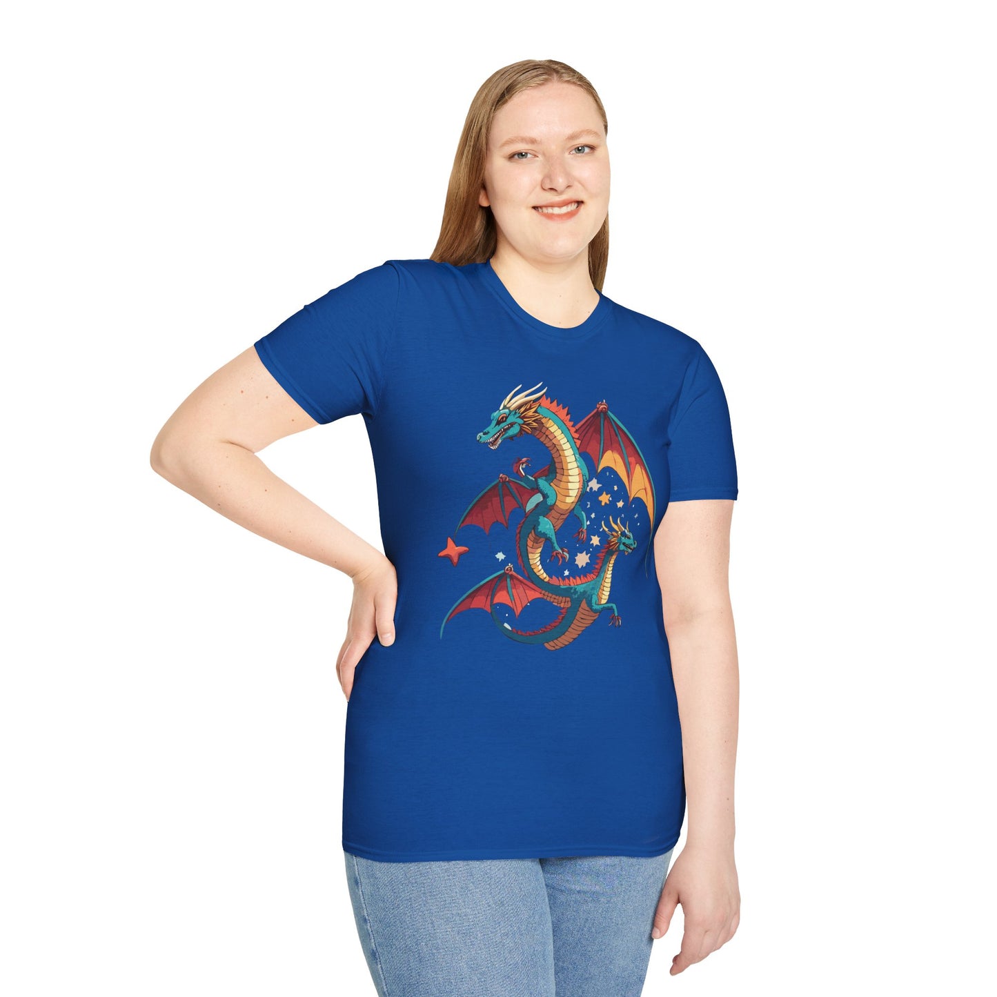 Dragon T Shirt, Dragon Shirt, Shirt with Animals, Animal Shirt