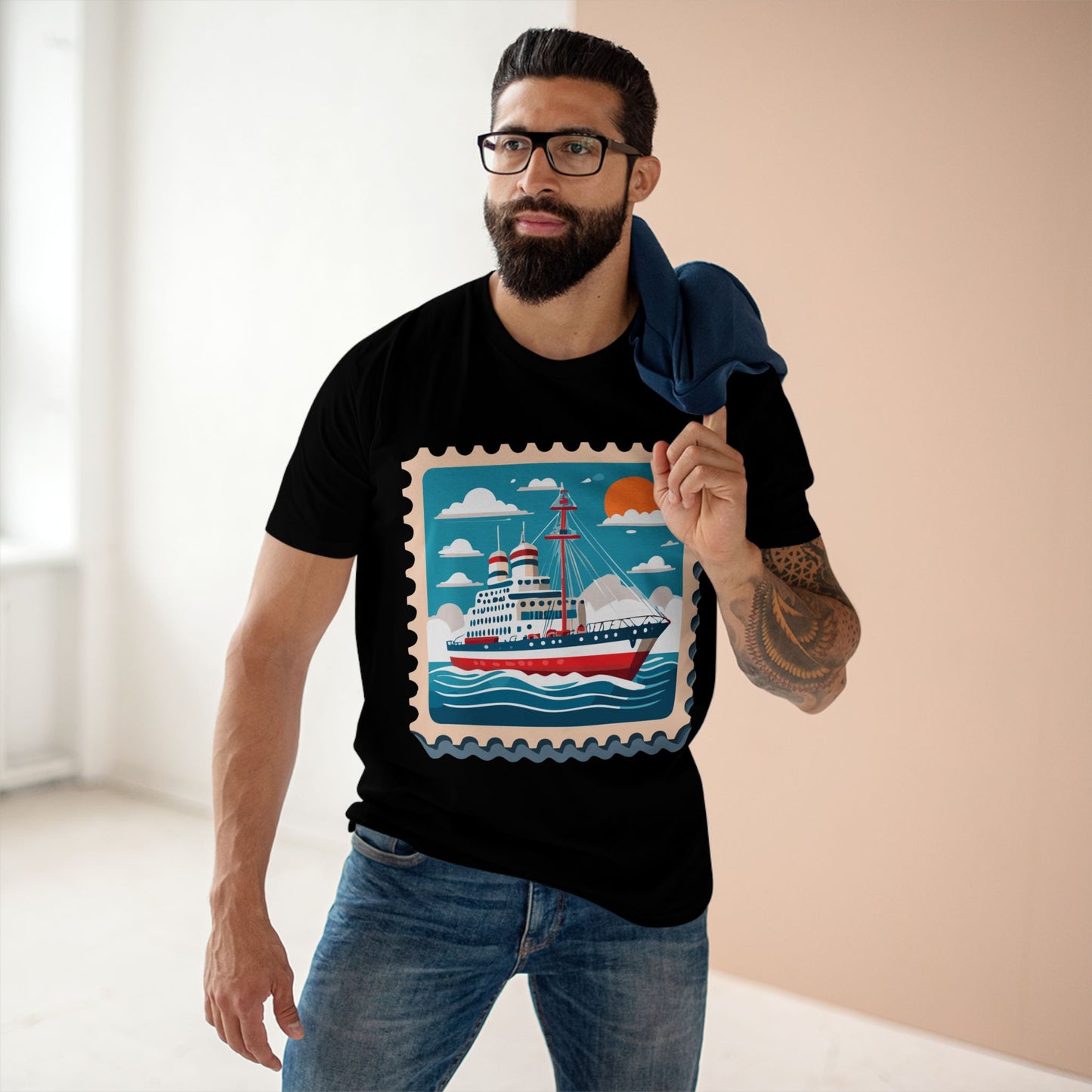Stamp Shirt, Postage Stamp Shirt