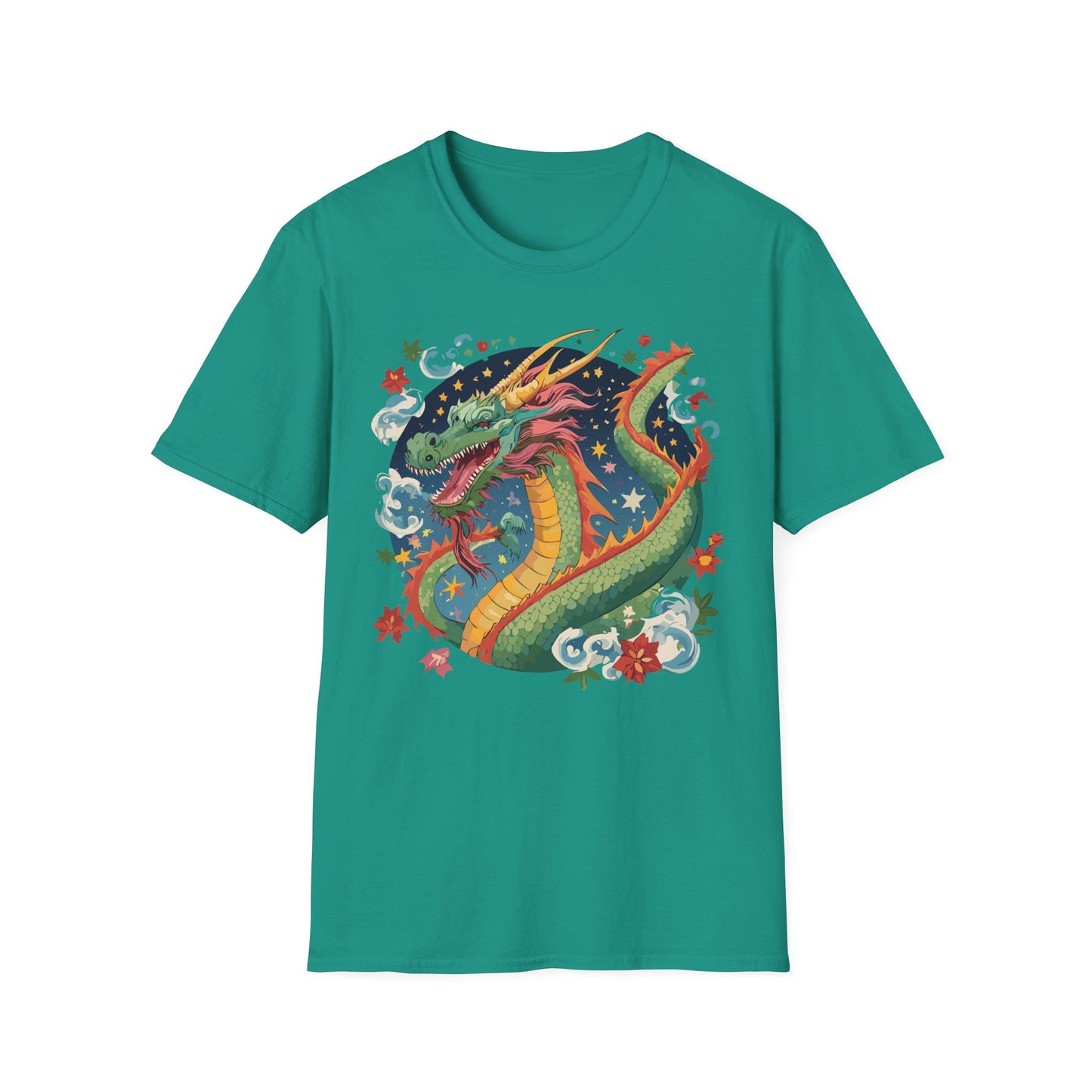 Dragon T Shirt, Dragon Shirt, Shirt with Animals, Animal Shirt