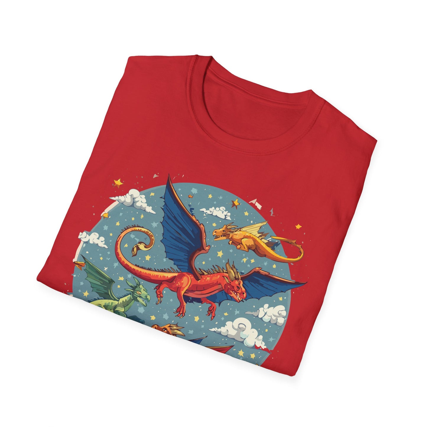 Dragon T Shirt, Dragon Shirt, Shirt with Animals, Animal Shirt