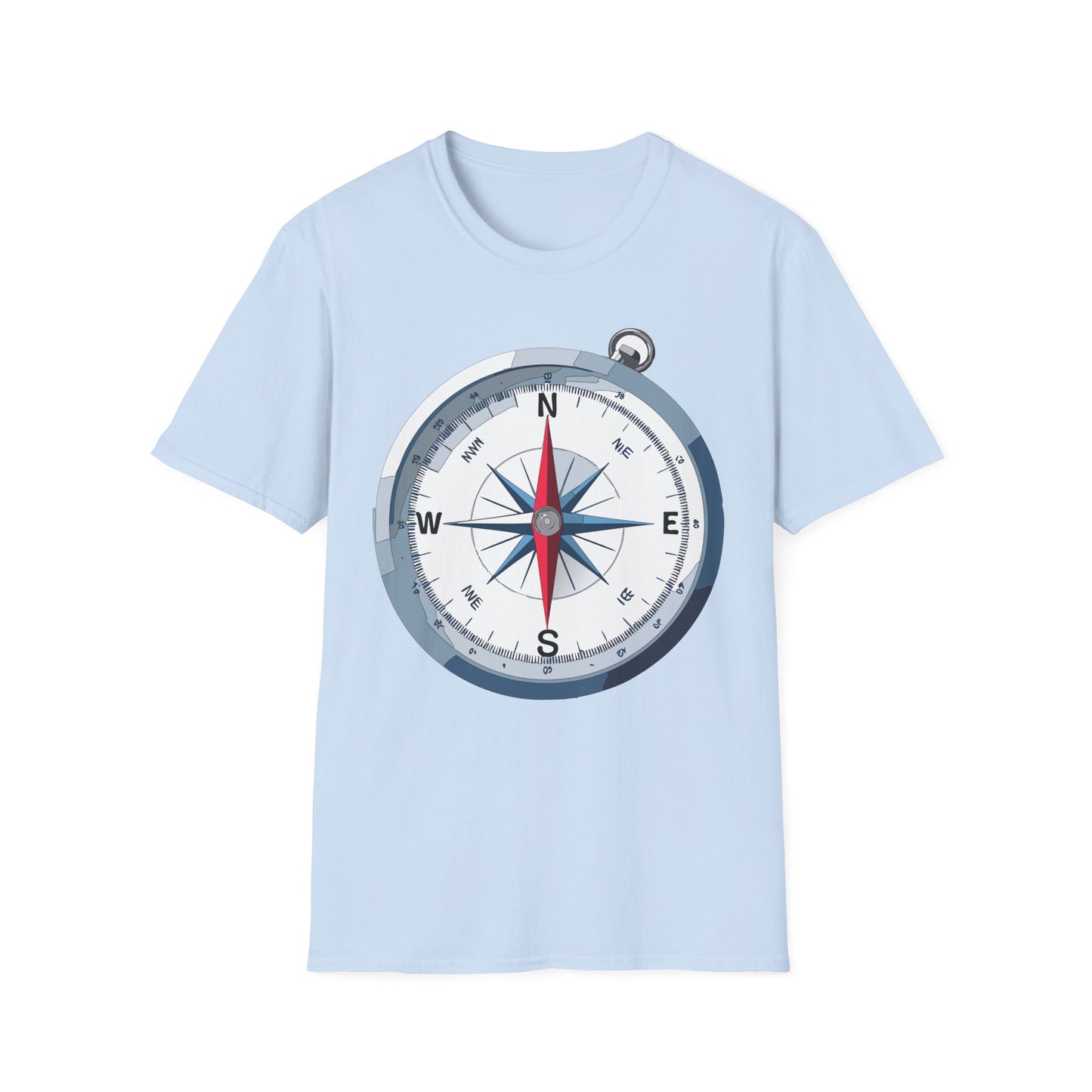 Compass T Shirt, Compass Shirt, Shirt with Compass, Navigator Shirt