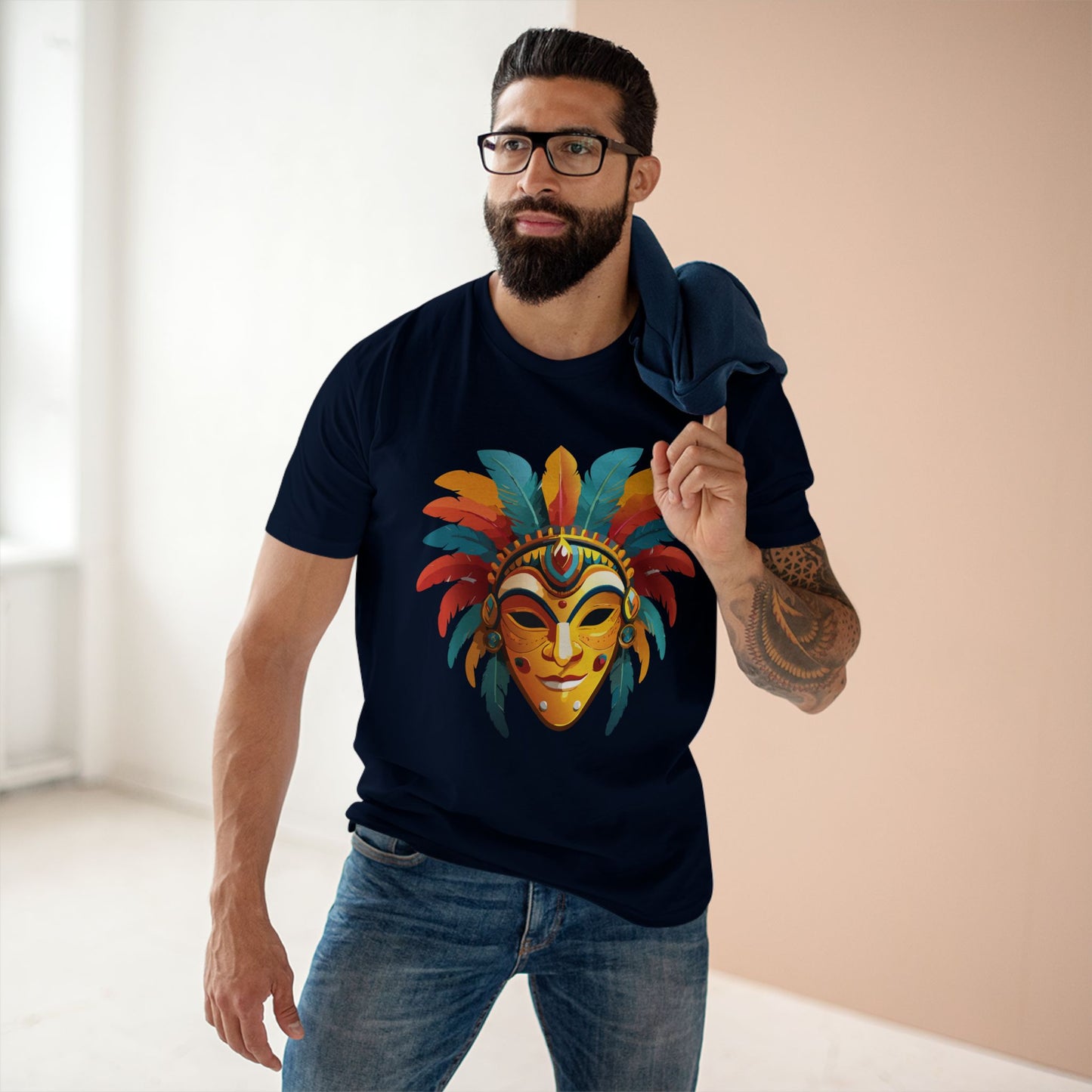 Mask Shirt, Shirt with Face - SudokuS