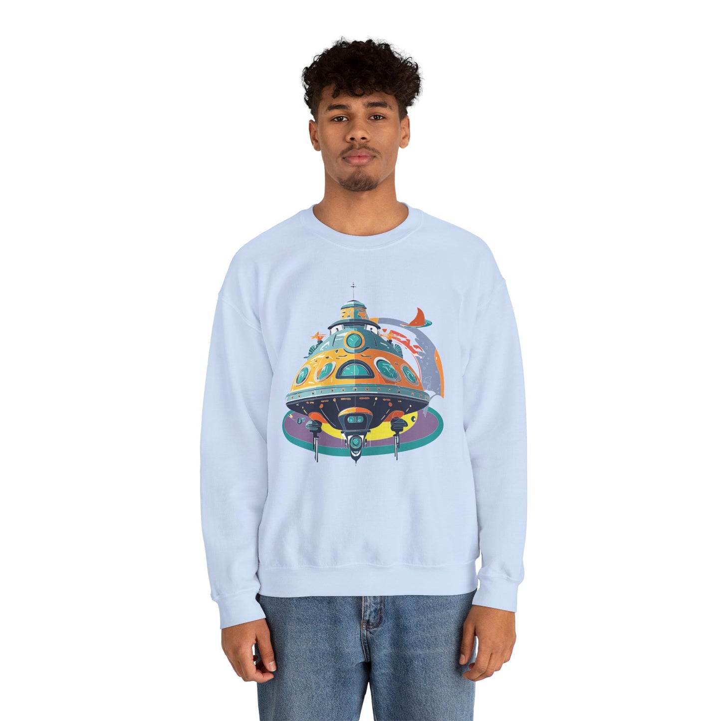 Space Shuttle Sweatshirt, Cosmic Sweatshirt, Astronaut Sweatshirt, Space Cosmic Sweatshirt