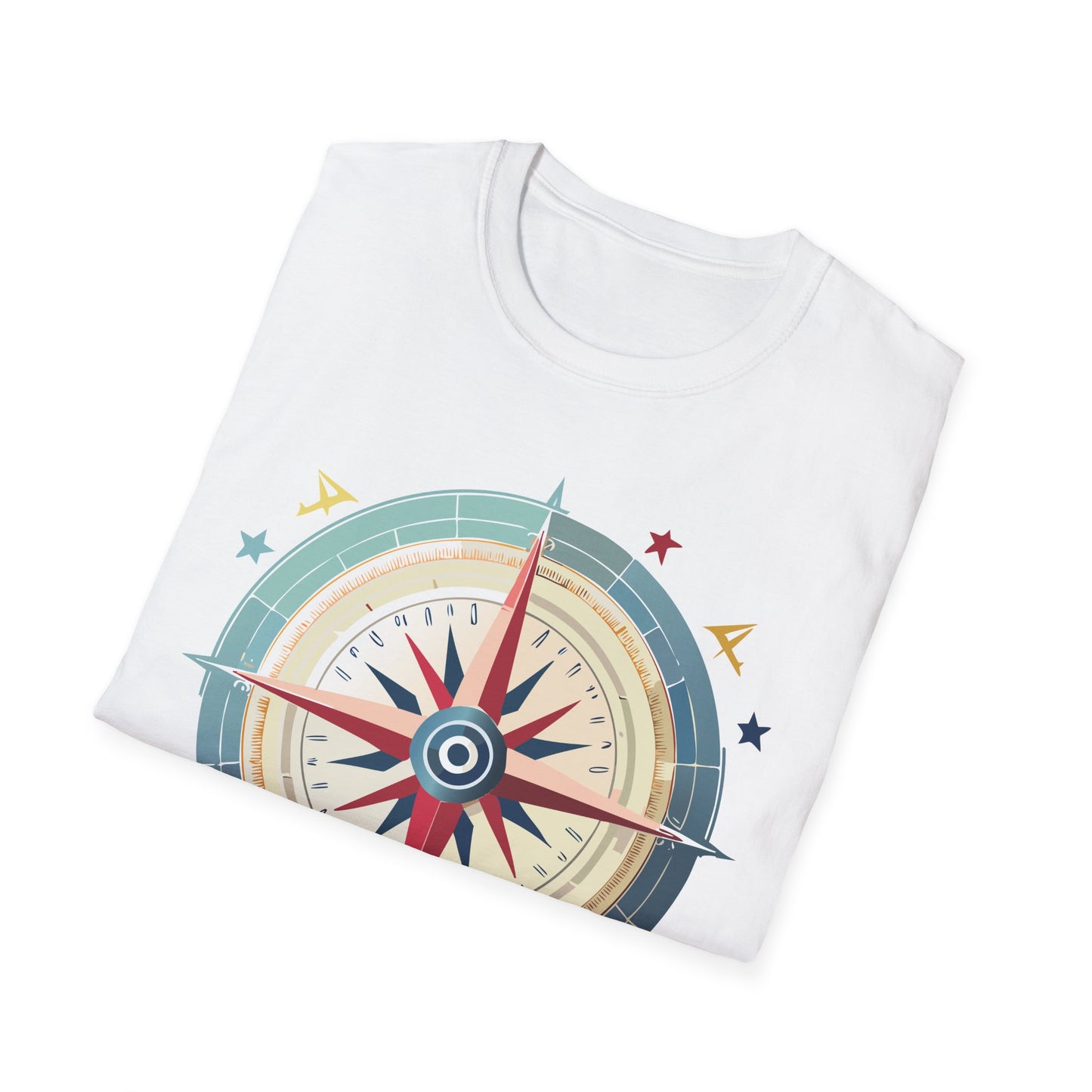 Compass T Shirt, Compass Shirt, Shirt with Compass, Navigator Shirt