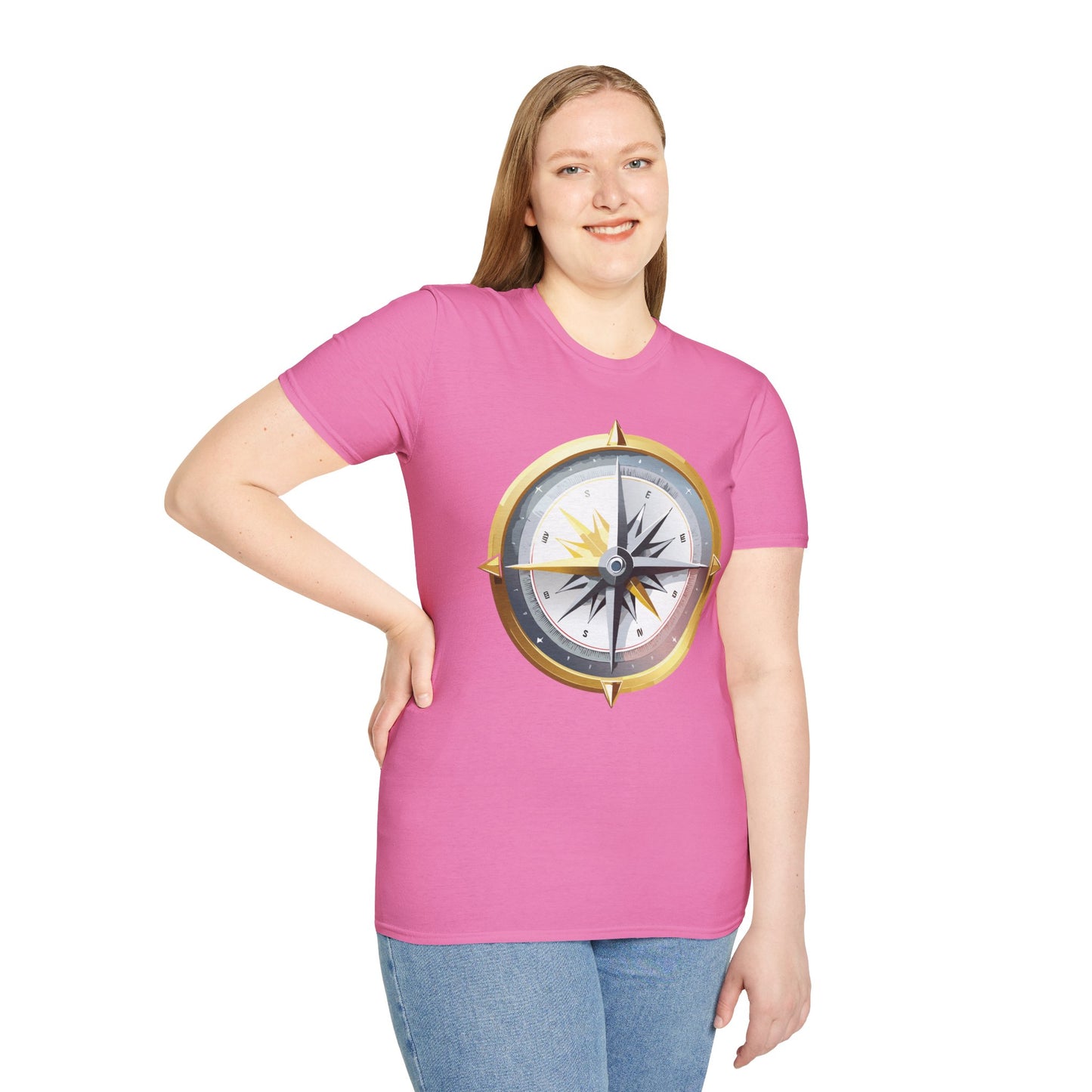 Compass T Shirt, Compass Shirt, Shirt with Compass, Navigator Shirt