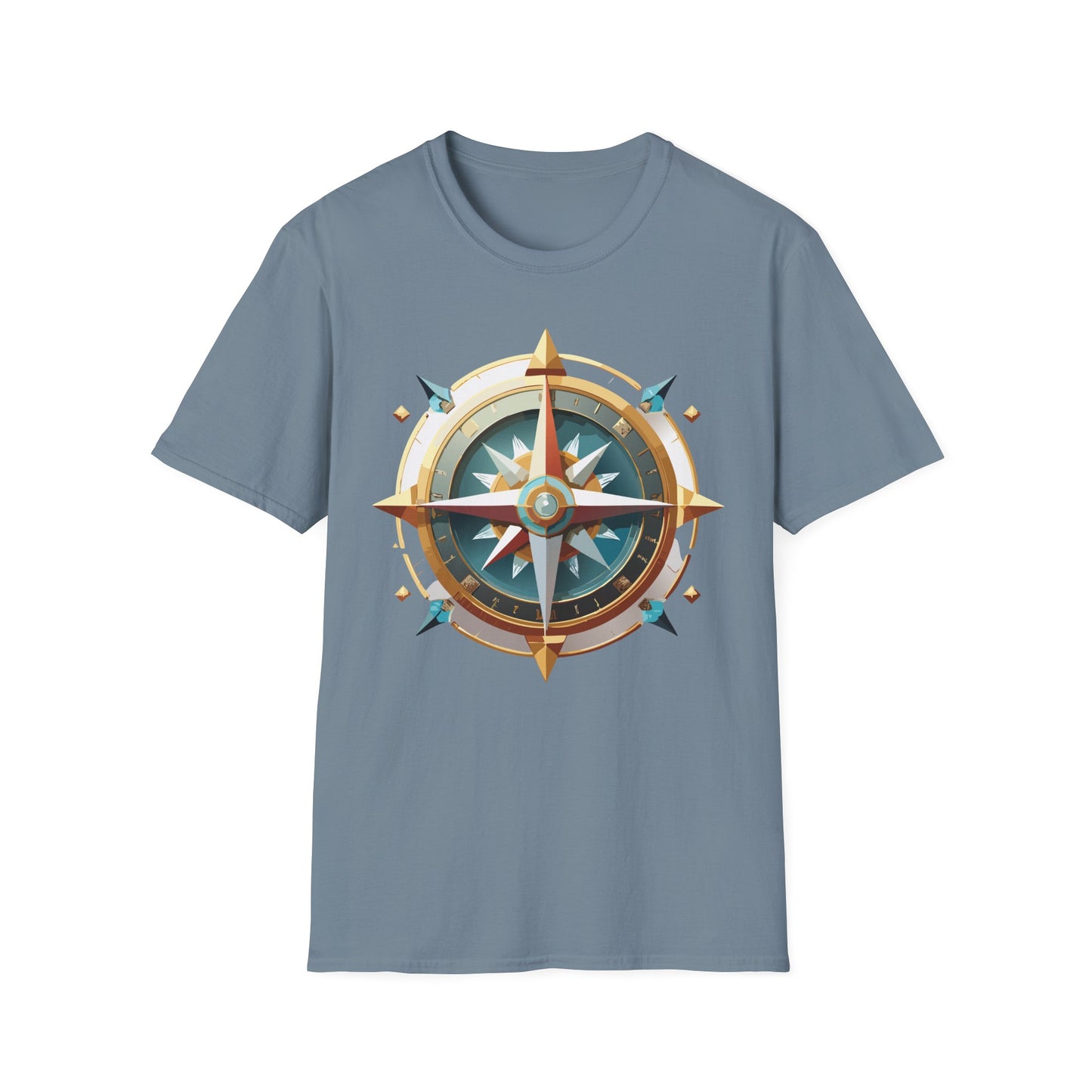 Compass T Shirt, Compass Shirt, Shirt with Compass, Navigator Shirt