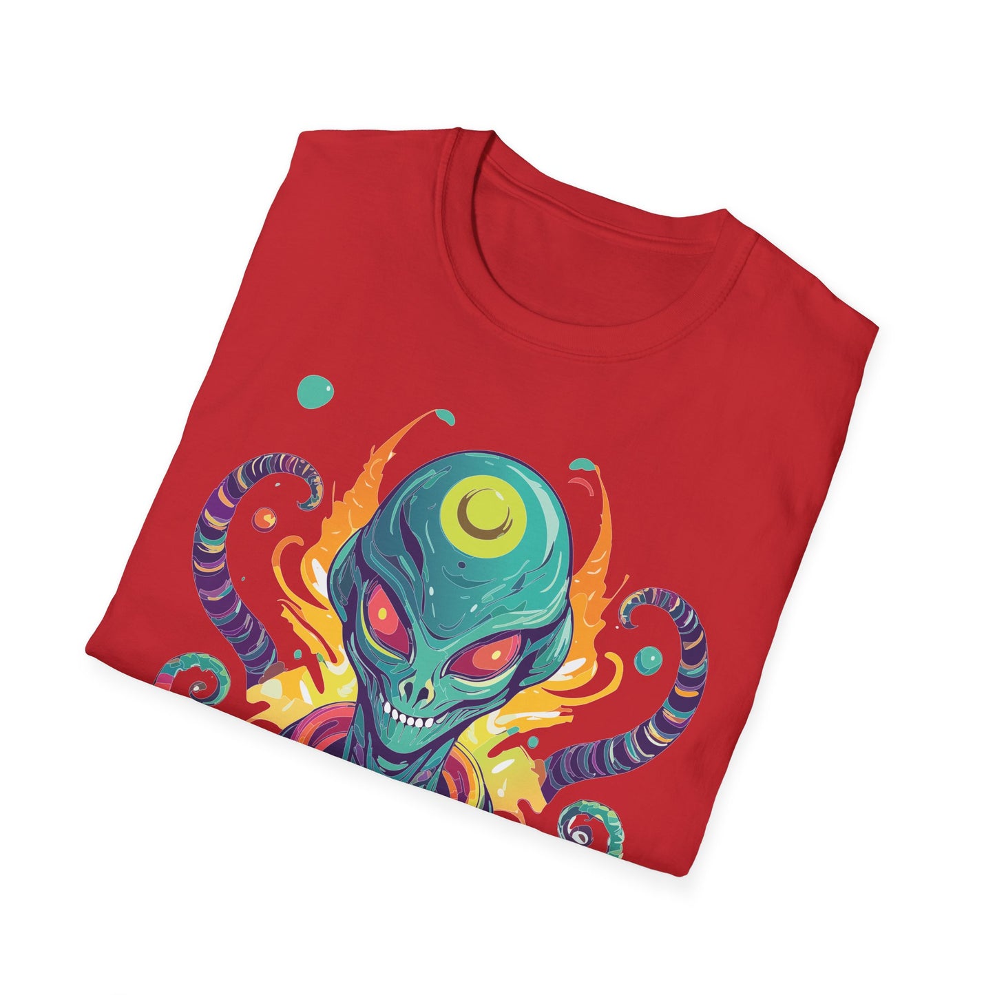 Alien T Shirt, Cosmos Shirt, Shirt with Aliens, Cosmo Shirts