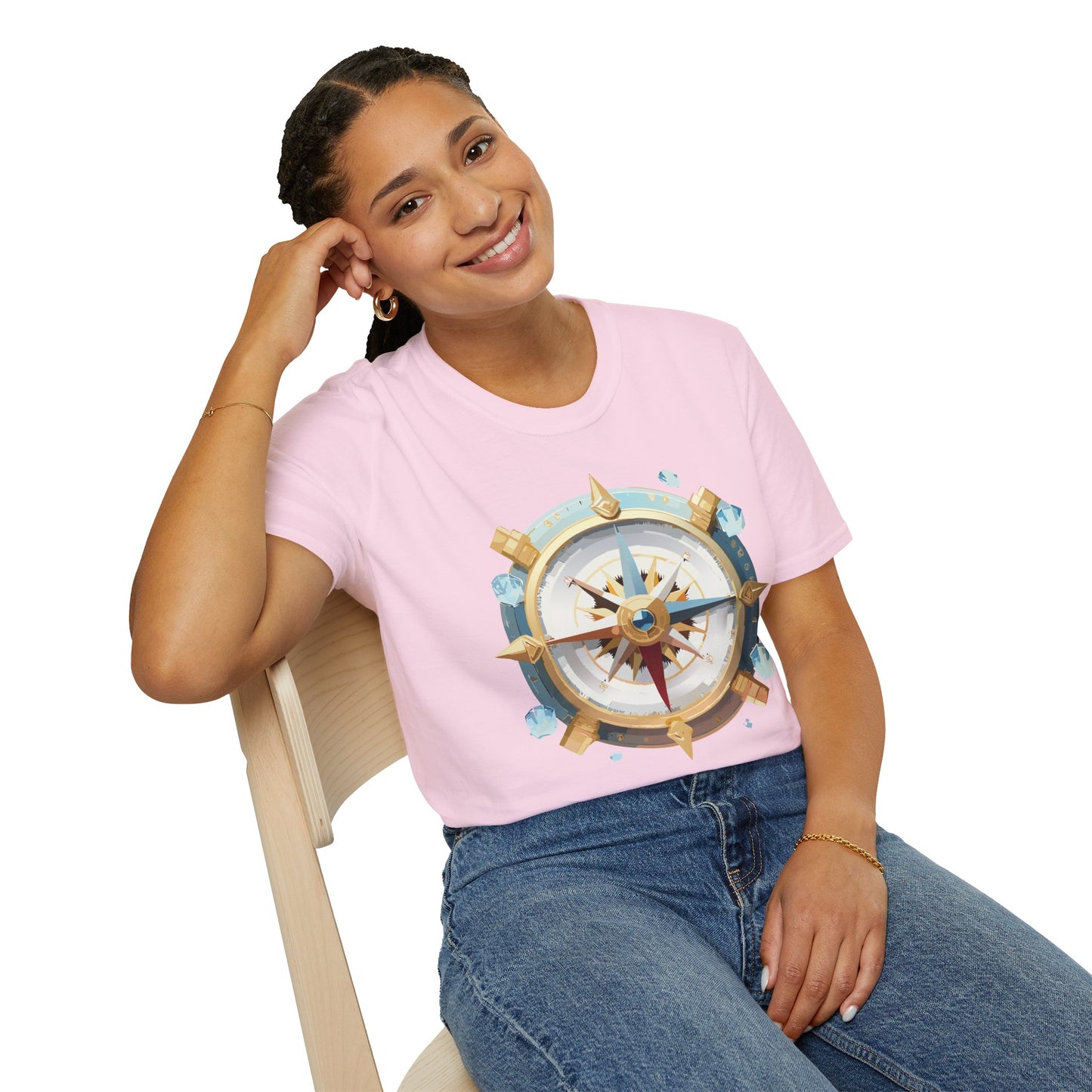 Compass T Shirt, Compass Shirt, Shirt with Compass, Navigator Shirt