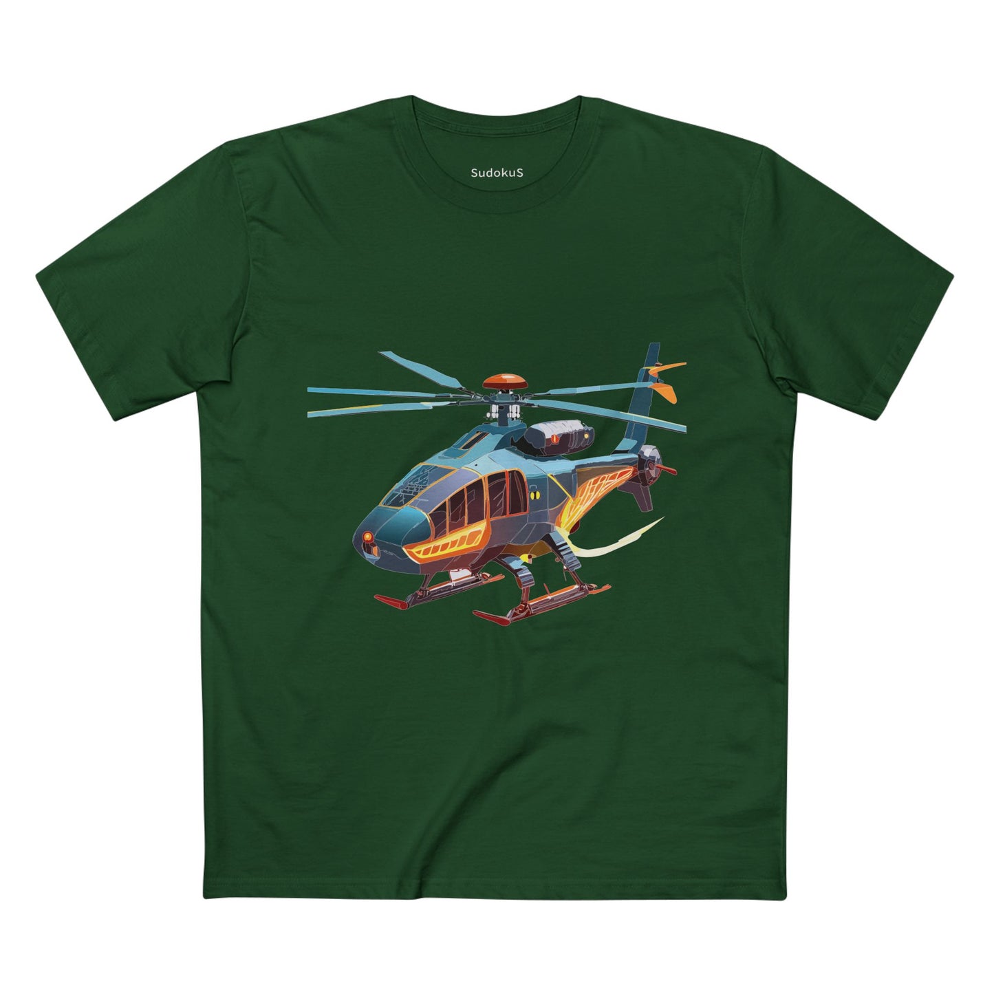 Helicopter Shirt, Chopper Shirt - SudokuS