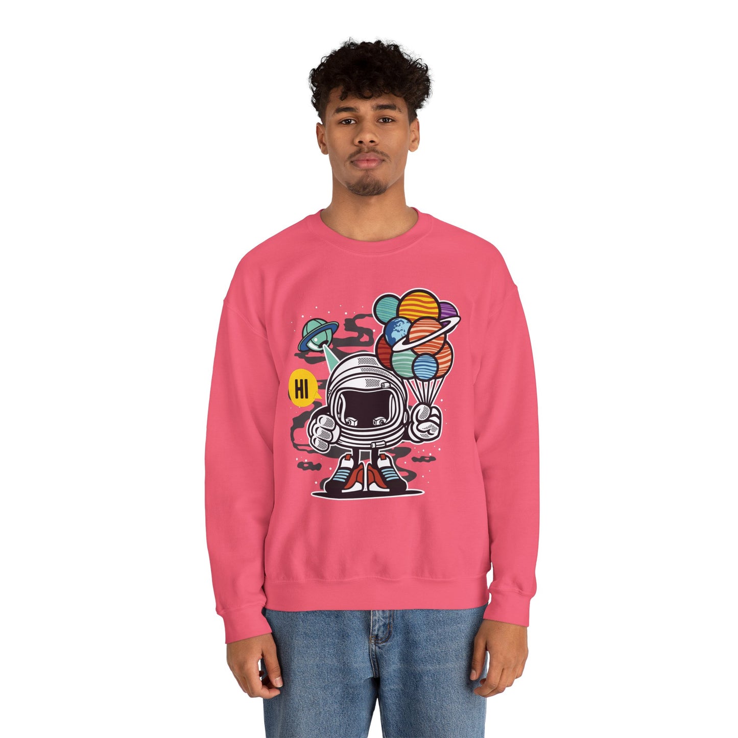 Space Shuttle Sweatshirt, Cosmic Sweatshirt, Astronaut Sweatshirt, Space Cosmic Sweatshirt