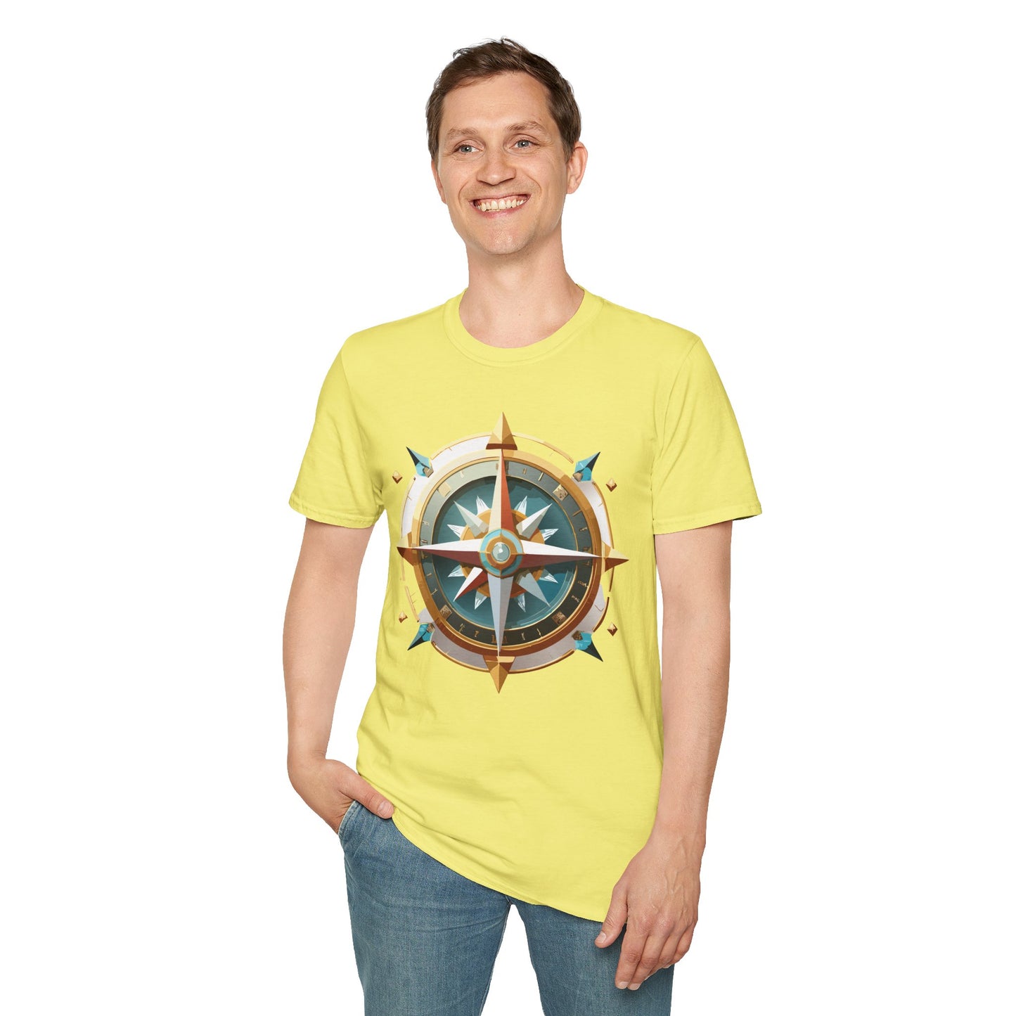 Compass T Shirt, Compass Shirt, Shirt with Compass, Navigator Shirt